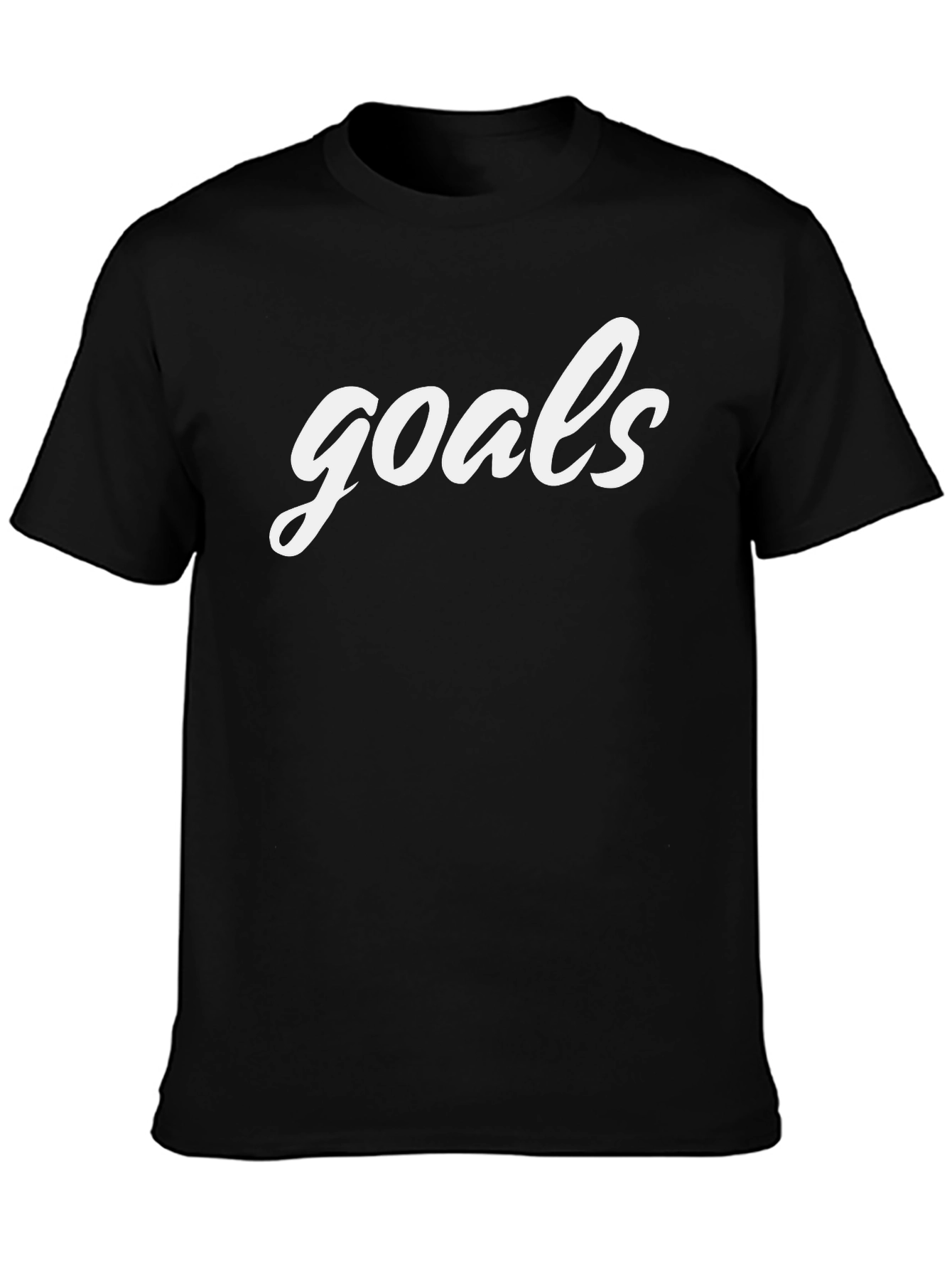 Goals Graphic Tee - Black T-Shirt