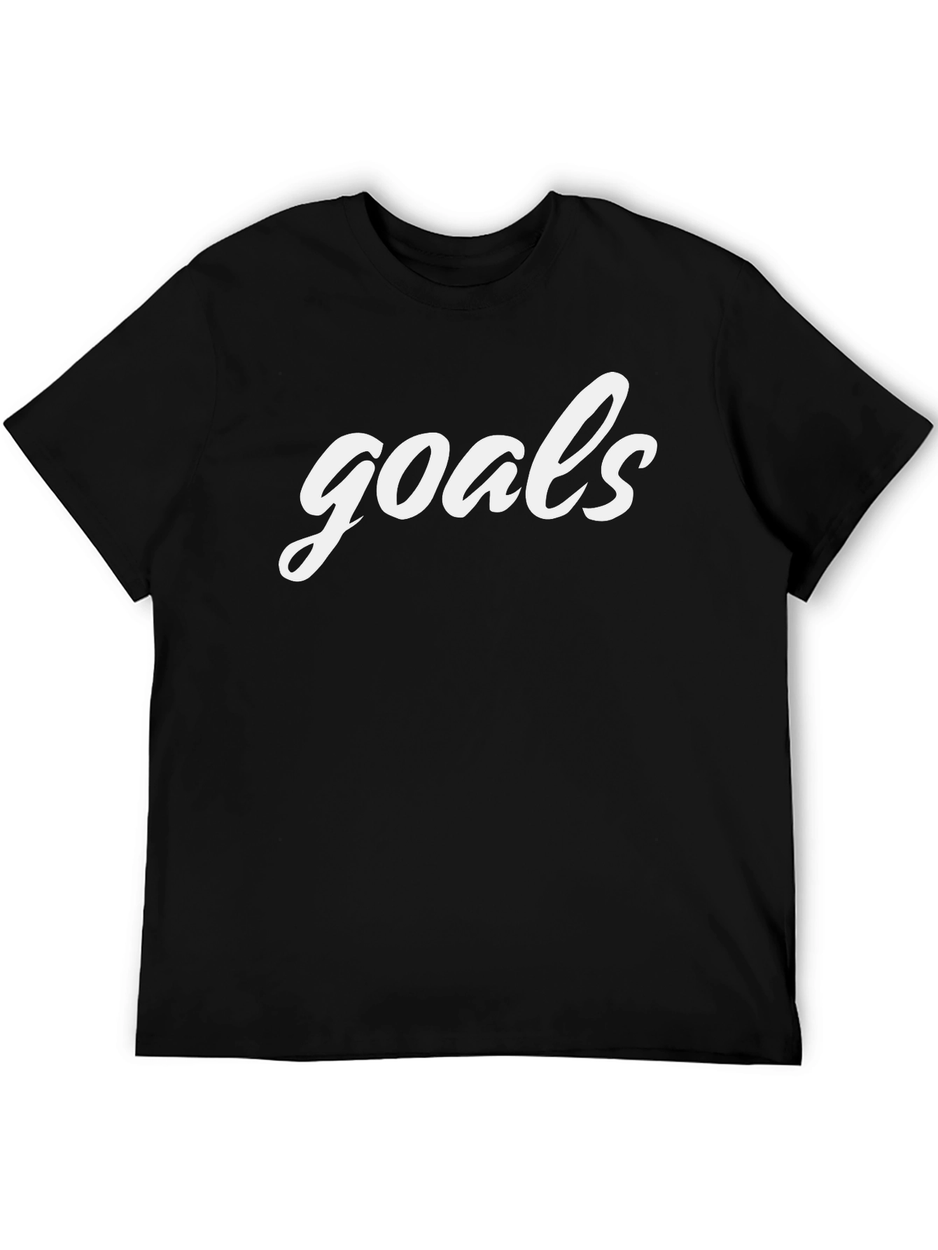 Goals Graphic Tee - Black T-Shirt