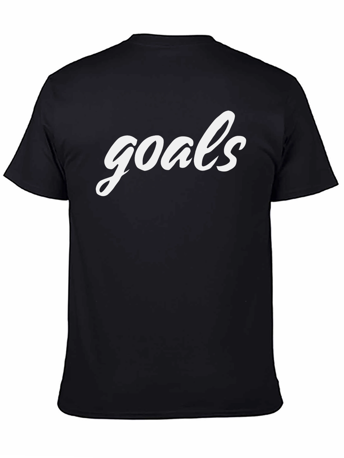 Goals Graphic Tee - Black T-Shirt