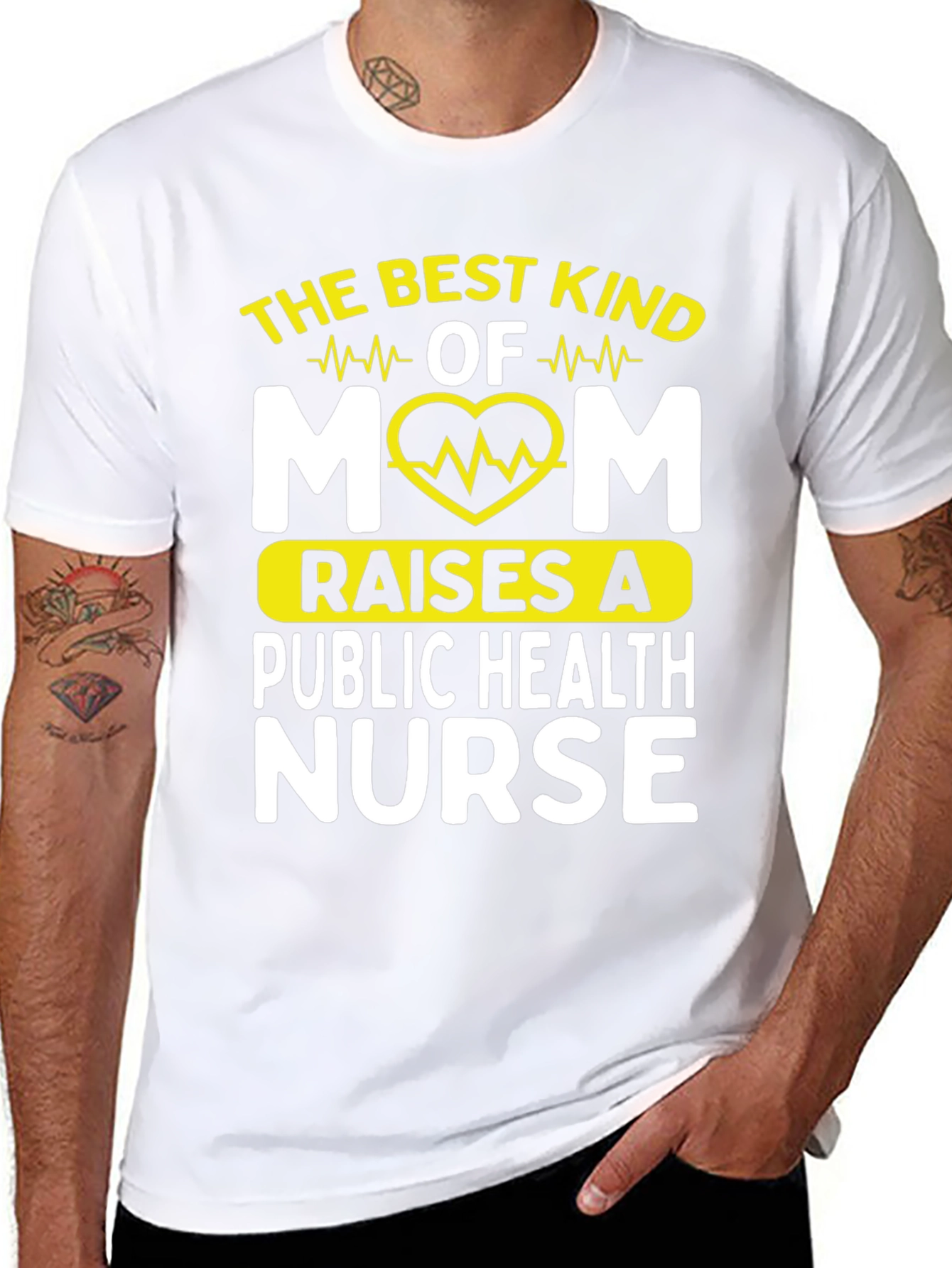 Best Kind of Mom Public Health Nurse T-Shirt