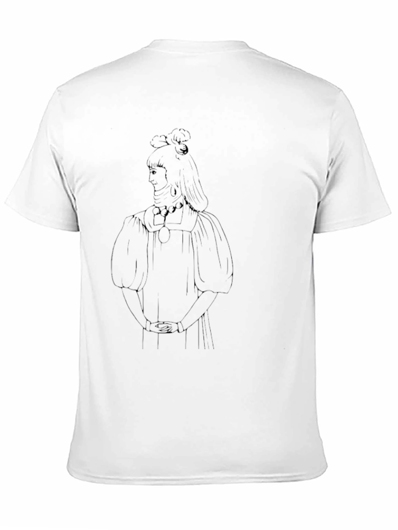 Line Art T-Shirt - Stylish Graphic Tee