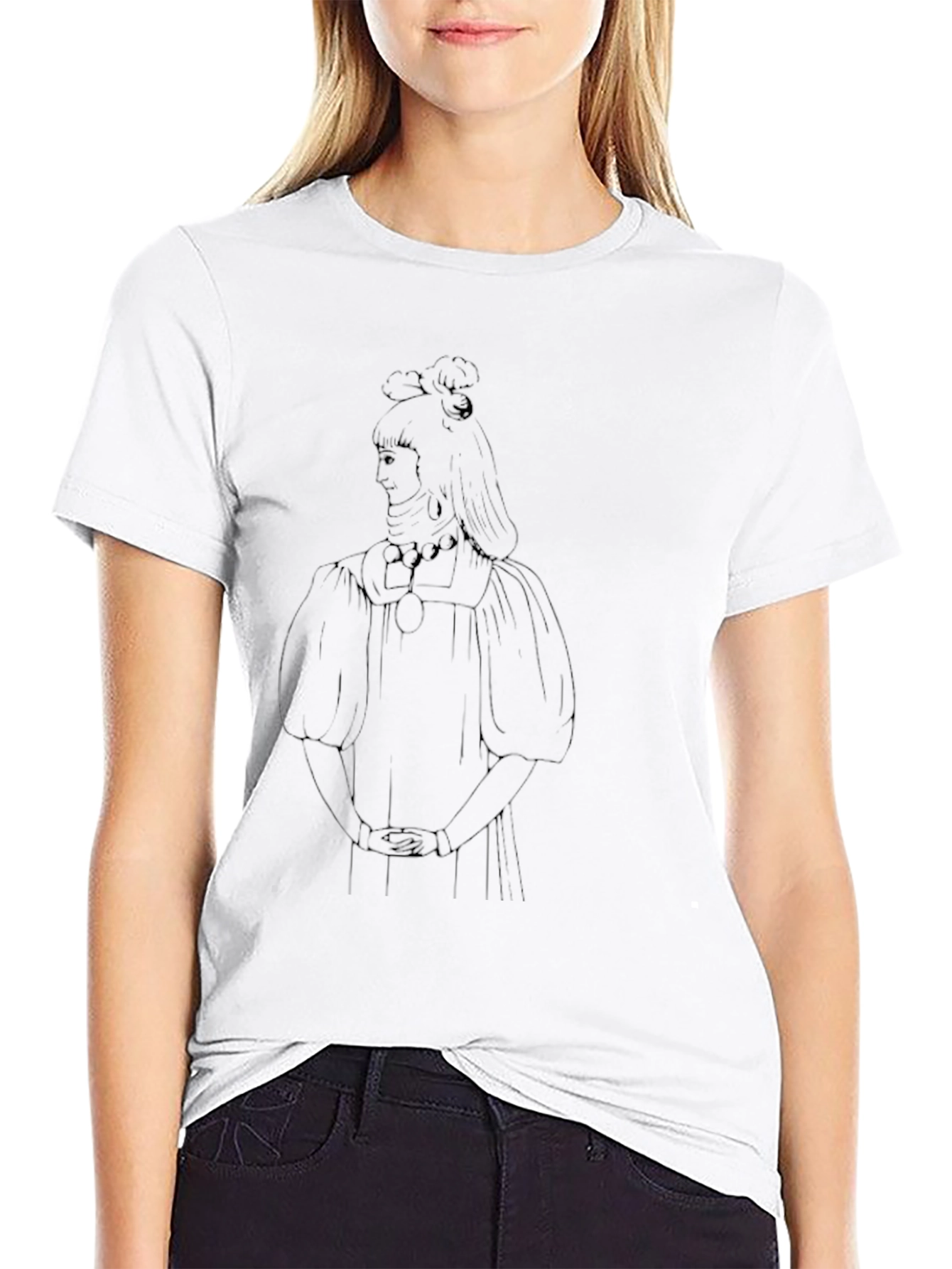 Line Art T-Shirt - Stylish Graphic Tee