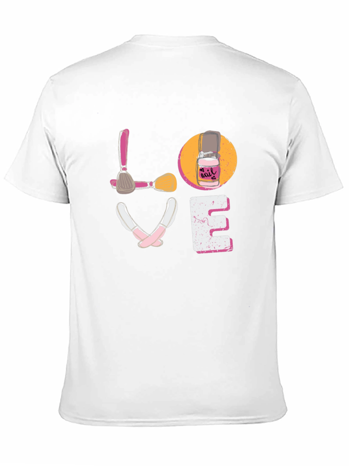Nail Tech Love T-Shirt - Manicure & Pedicure Design