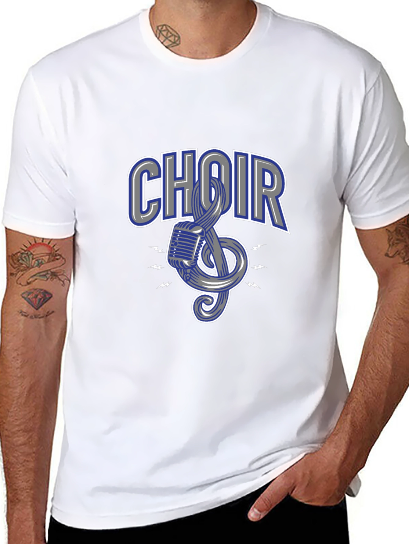 Choir Microphone T-Shirt