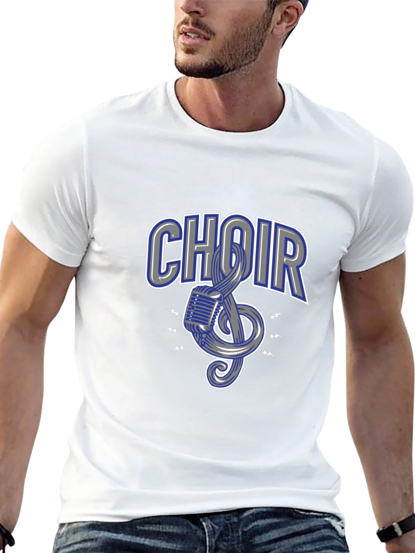 Choir Microphone T-Shirt