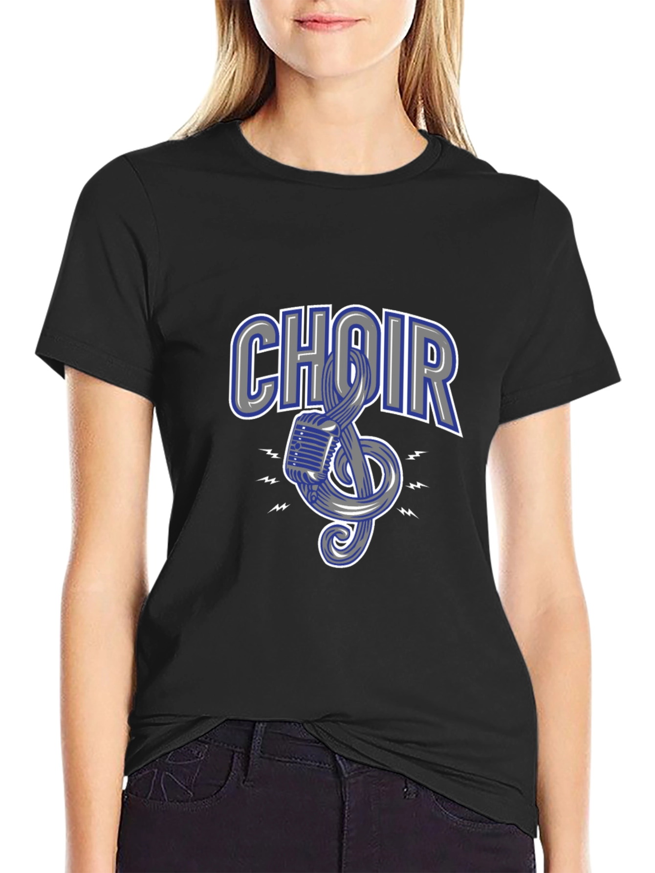 Choir Microphone T-Shirt