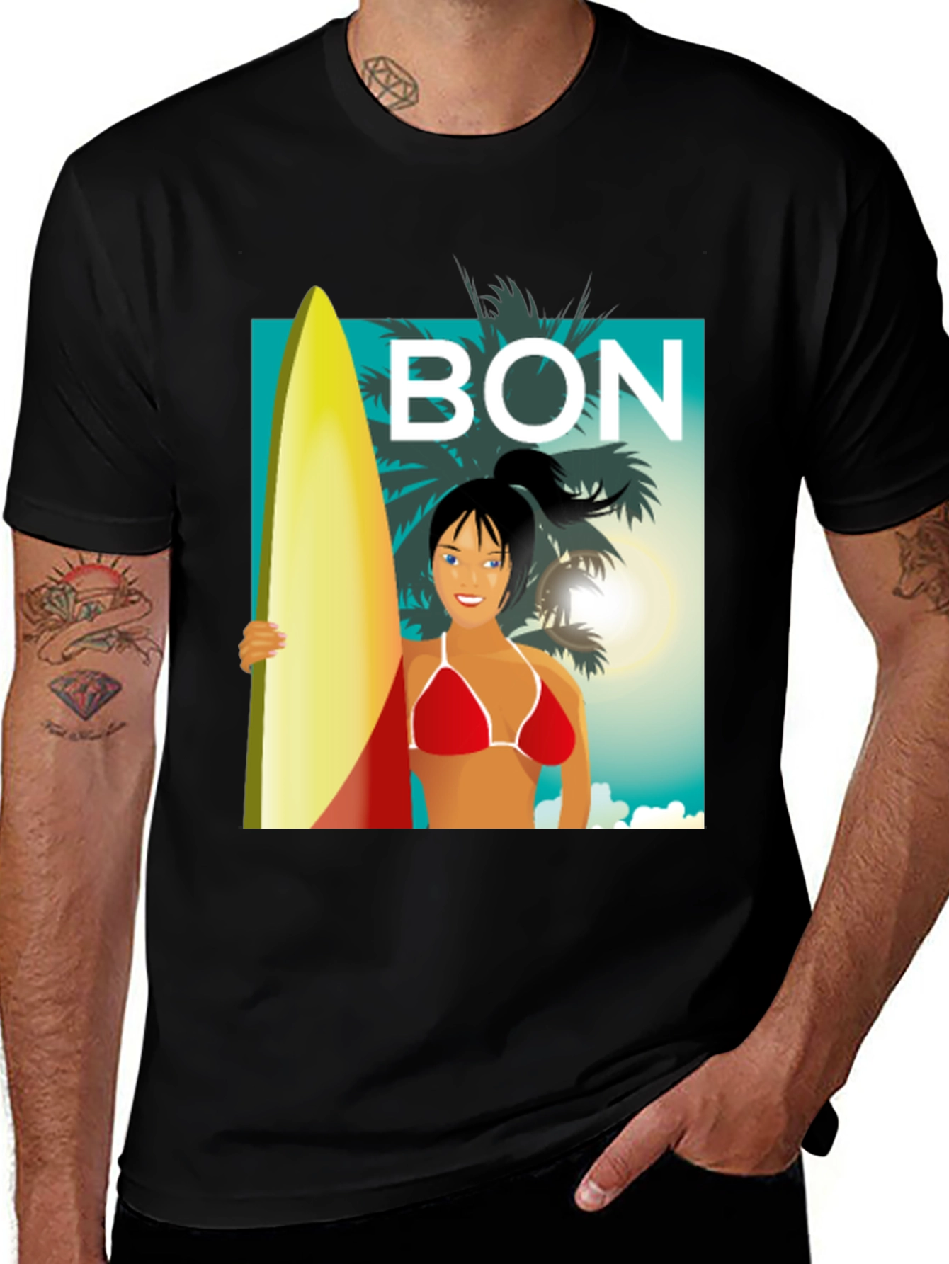 Bon Beach Babe Graphic Tee