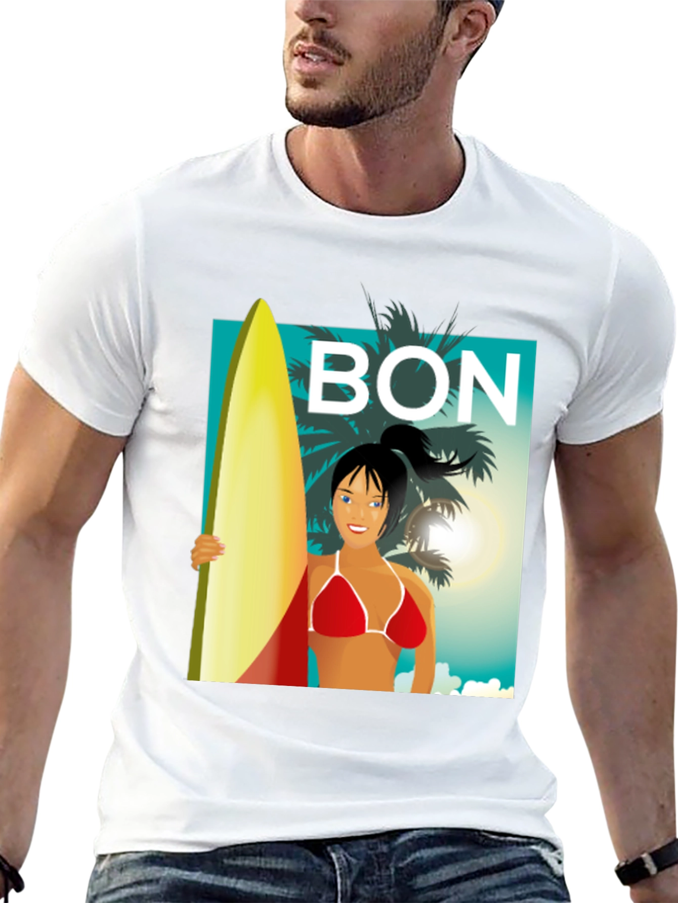 Bon Beach Babe Graphic Tee