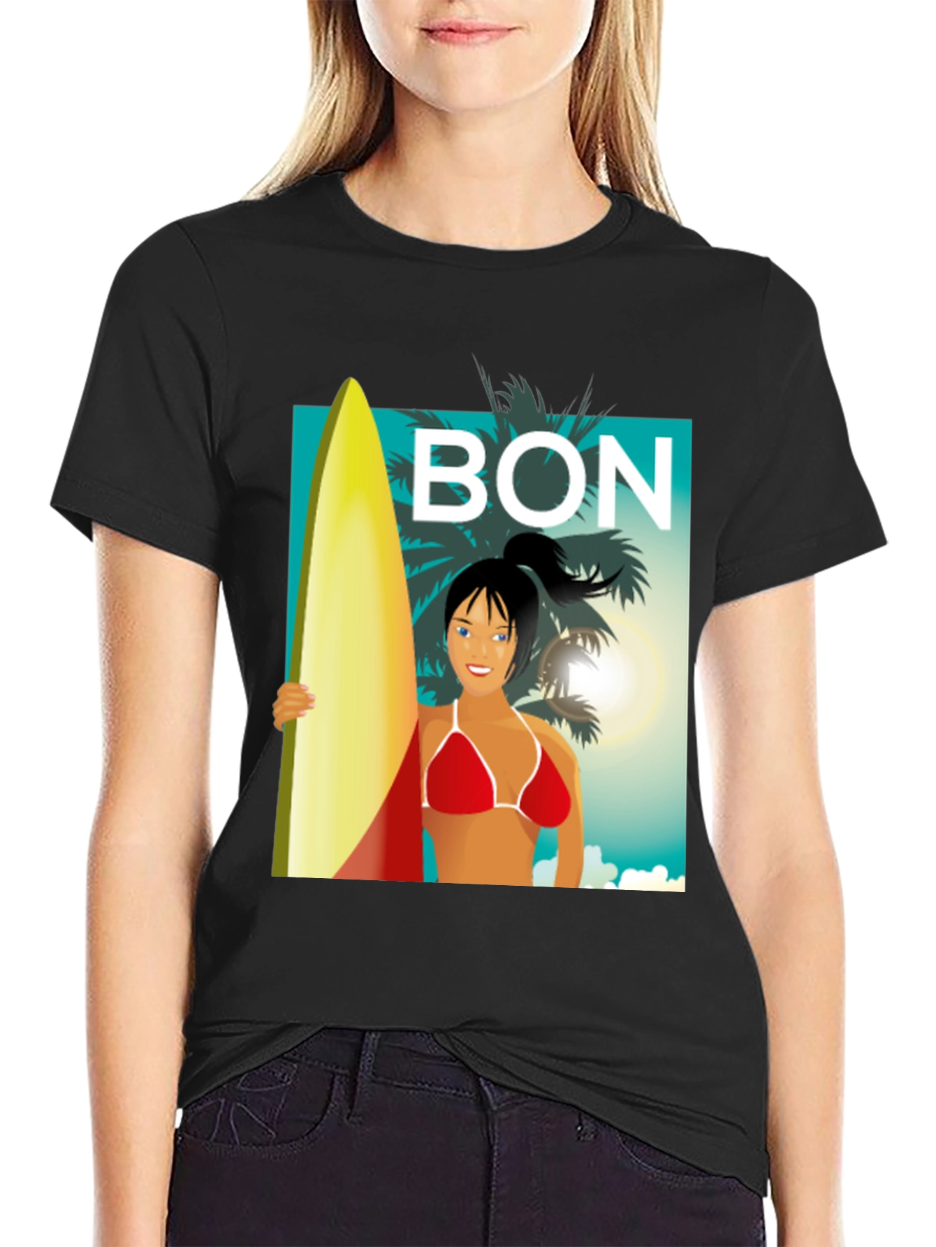 Bon Beach Babe Graphic Tee