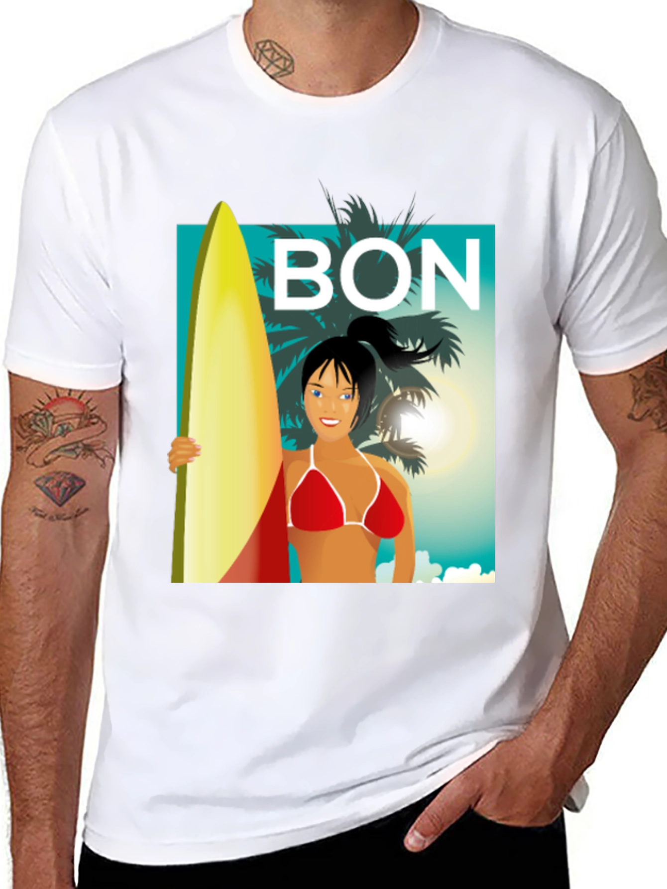 Bon Beach Babe Graphic Tee