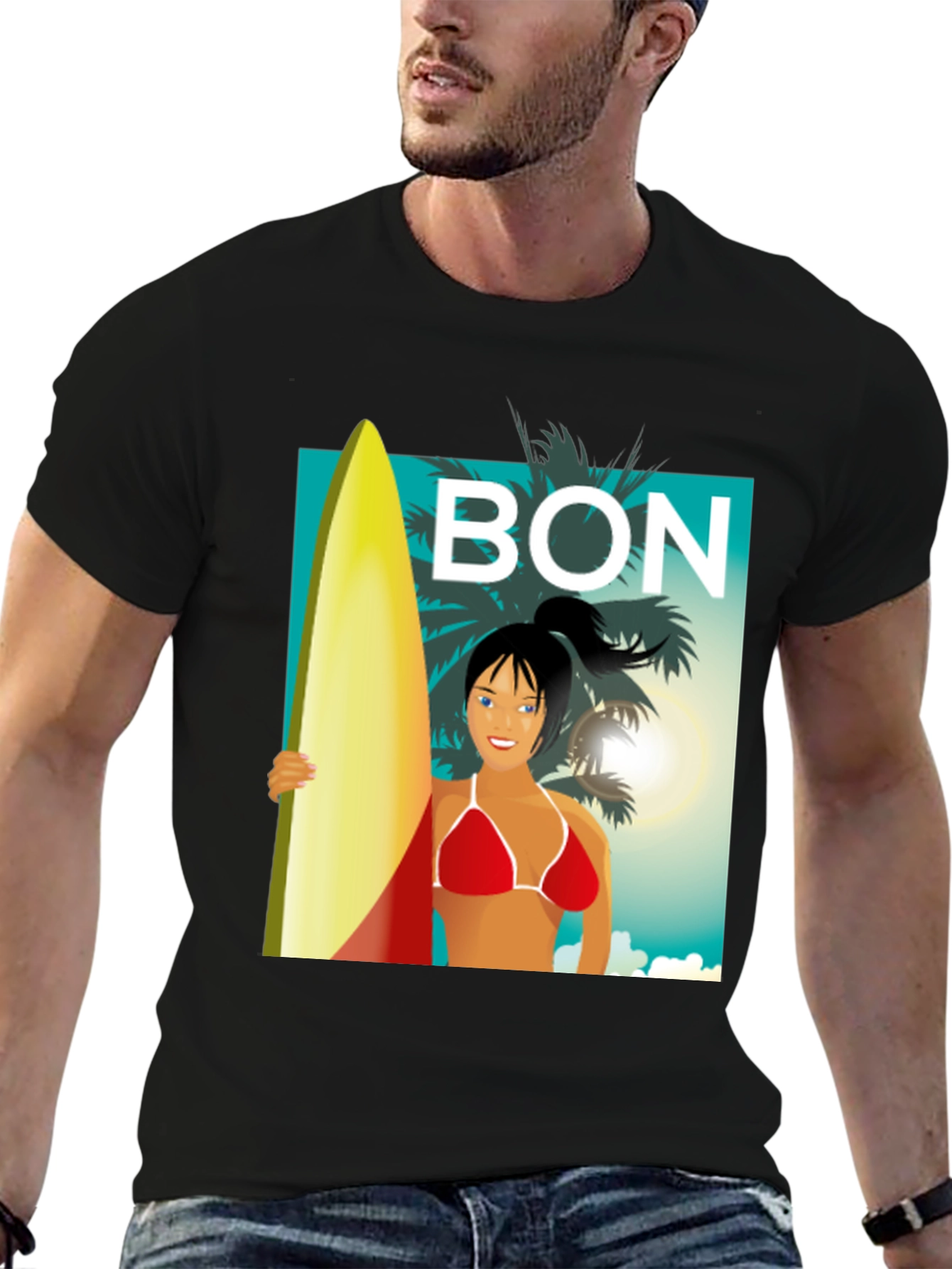 Bon Beach Babe Graphic Tee