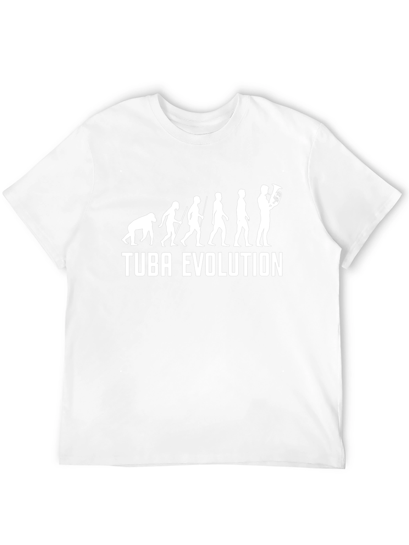 Tuba Evolution T-Shirt - Band Humor Tee