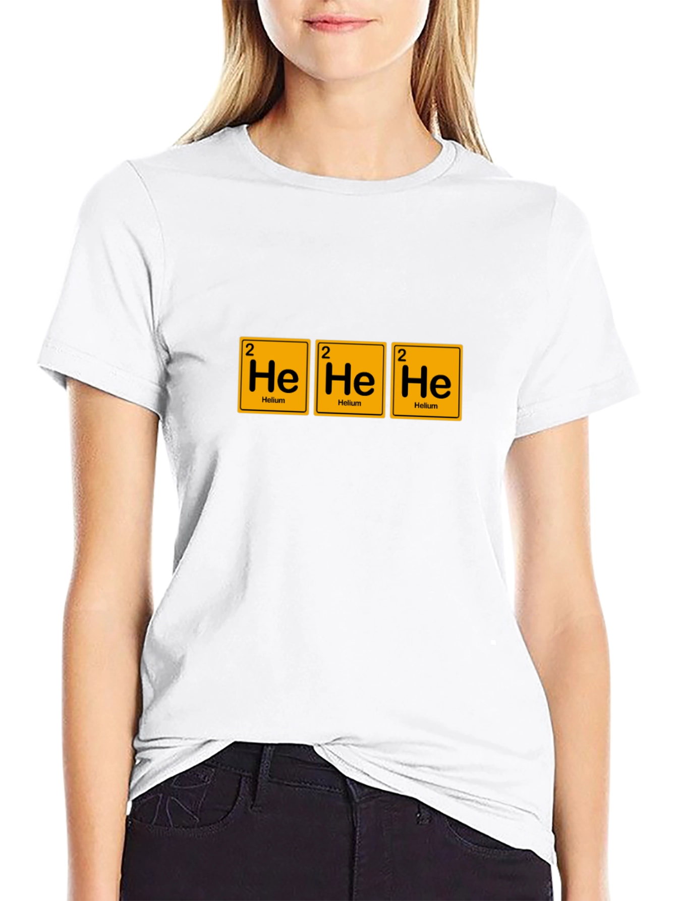 HeHeHe Helium Element Periodic Table T-Shirt