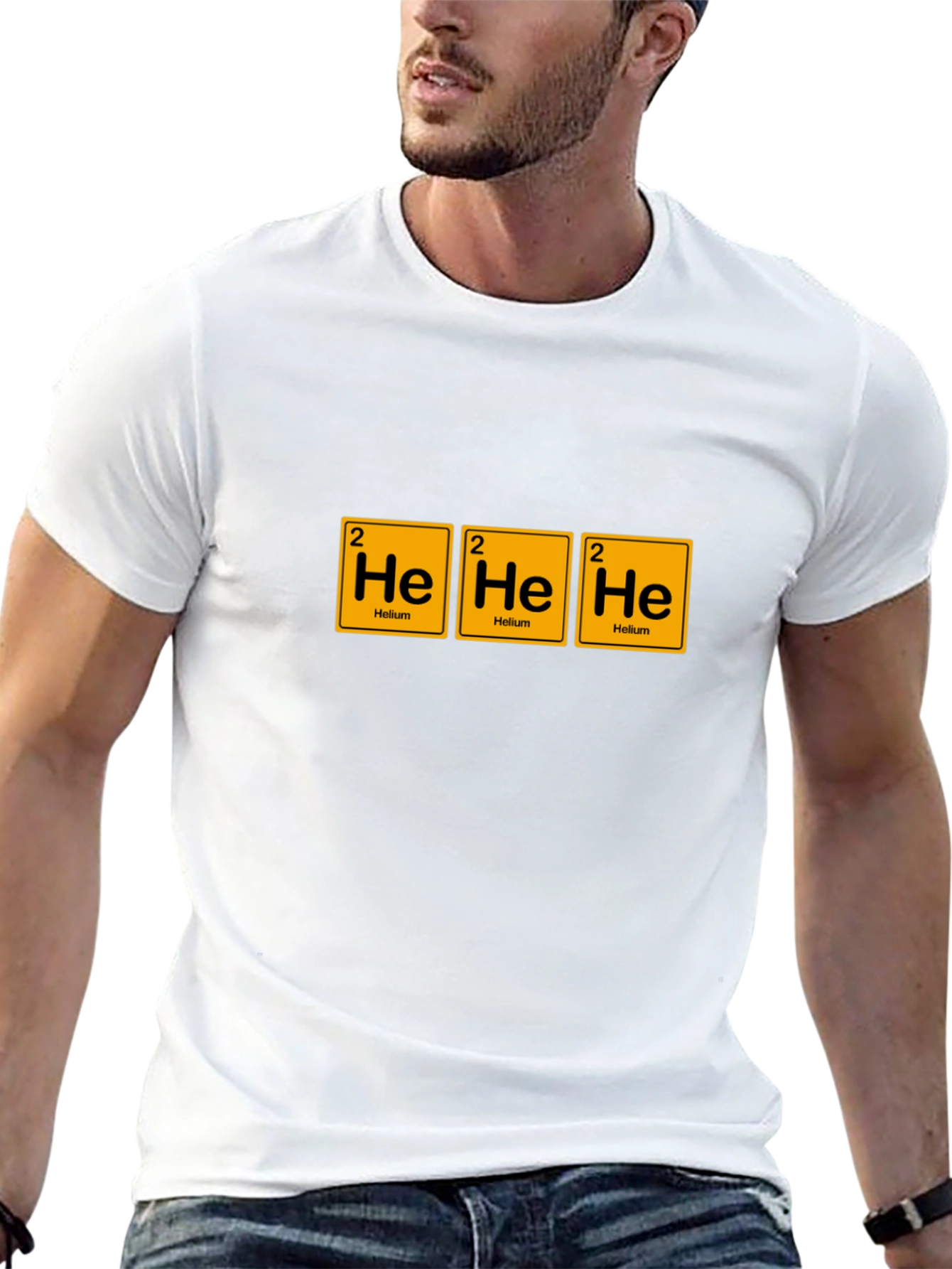 HeHeHe Helium Element Periodic Table T-Shirt