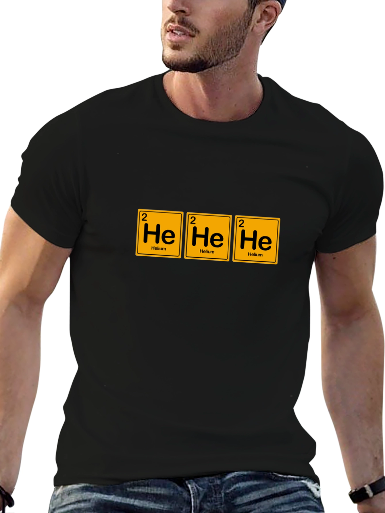 HeHeHe Helium Element Periodic Table T-Shirt