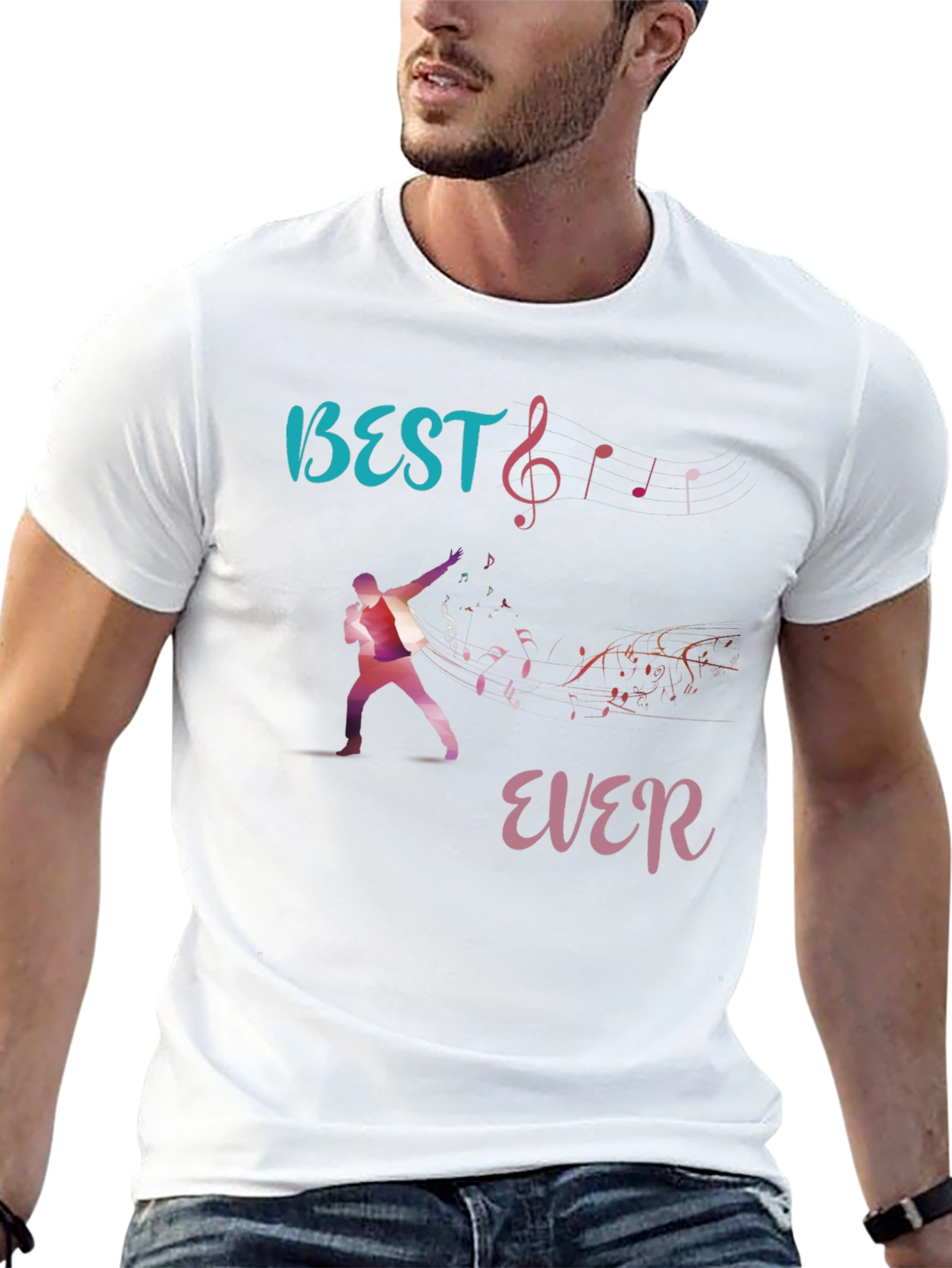 Best Ever Musician T-Shirt - Black Cotton Tee