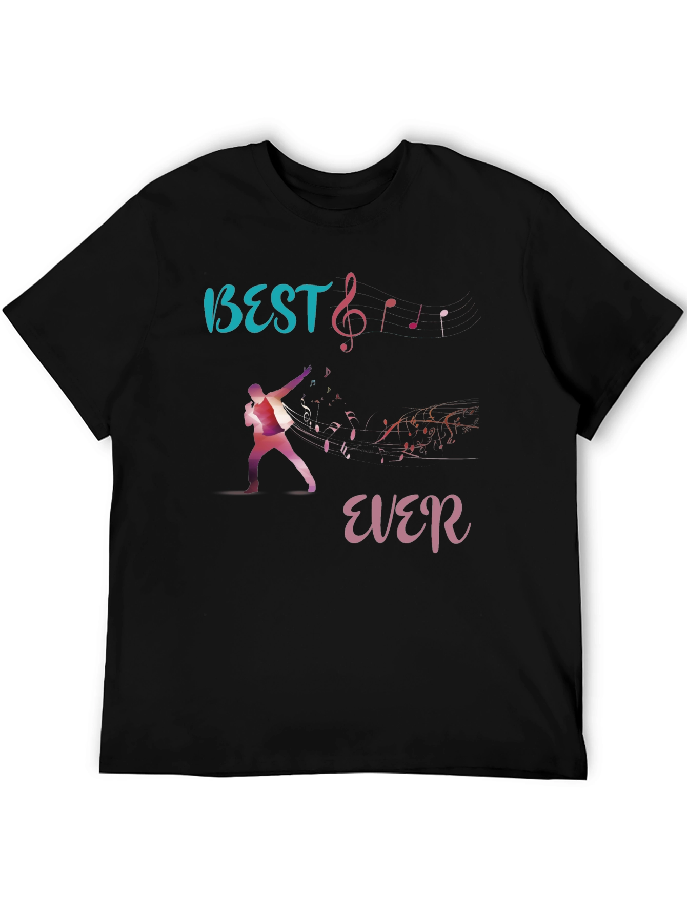 Best Ever Musician T-Shirt - Black Cotton Tee