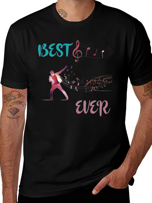 Best Ever Musician T-Shirt - Black Cotton Tee