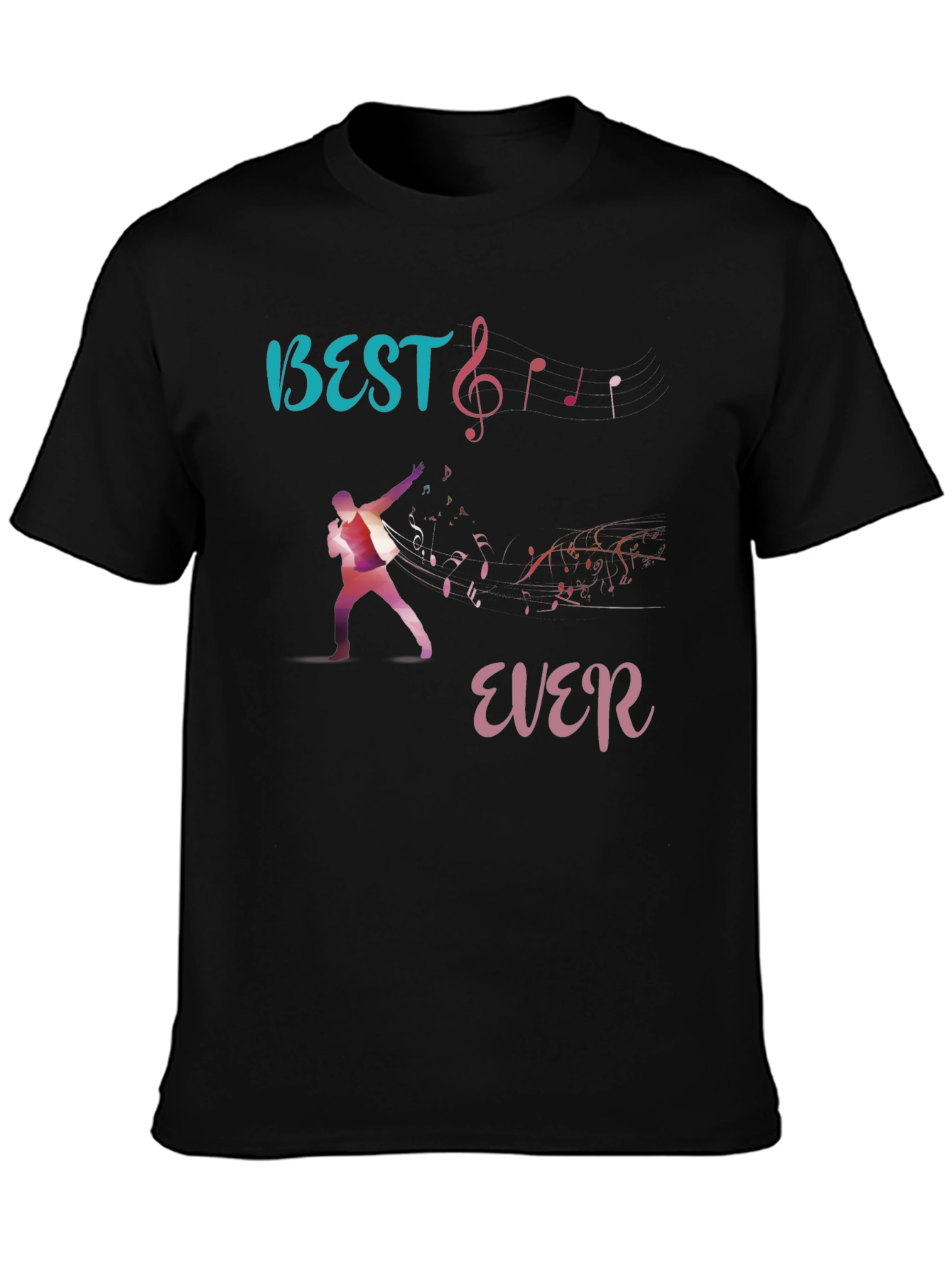 Best Ever Musician T-Shirt - Black Cotton Tee