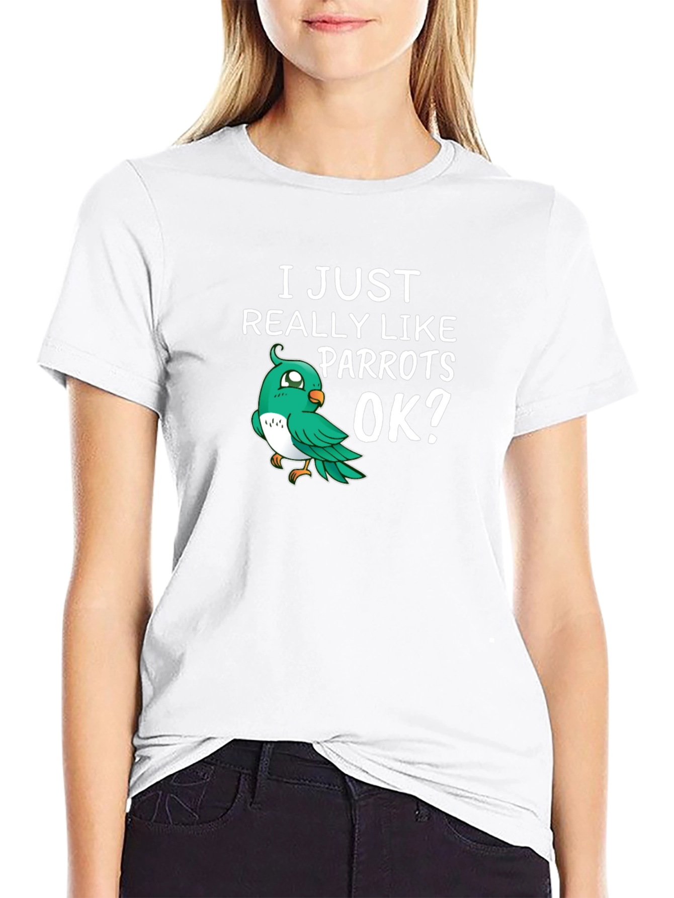 I Just Really Like Parrots OK? T-Shirt