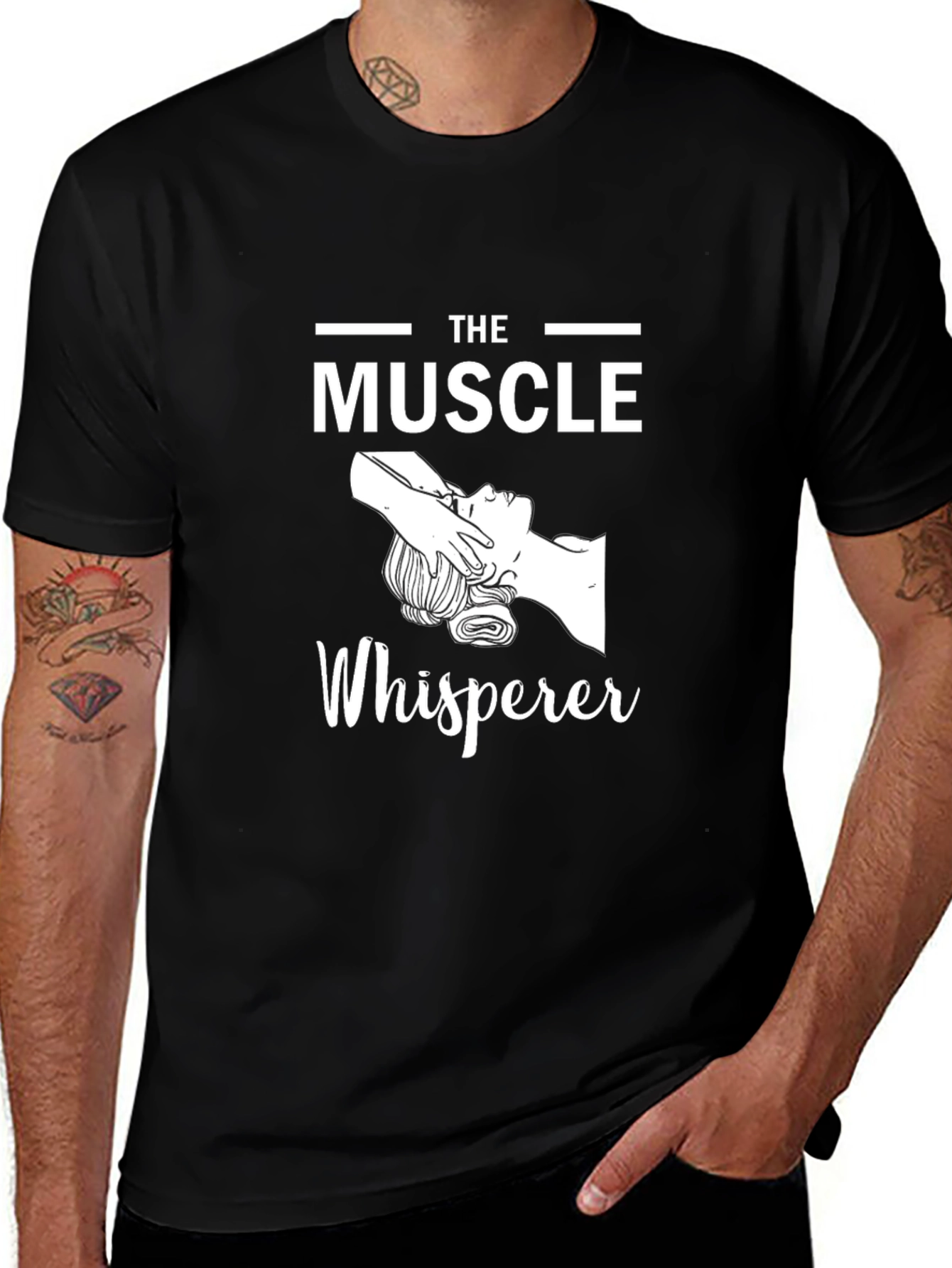 Muscle Whisperer T-Shirt - Massage Therapy Gift