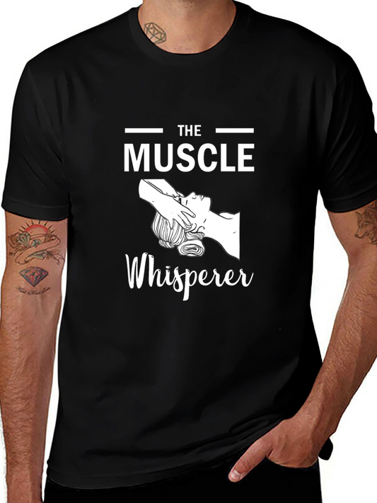 Muscle Whisperer T-Shirt - Massage Therapy Gift