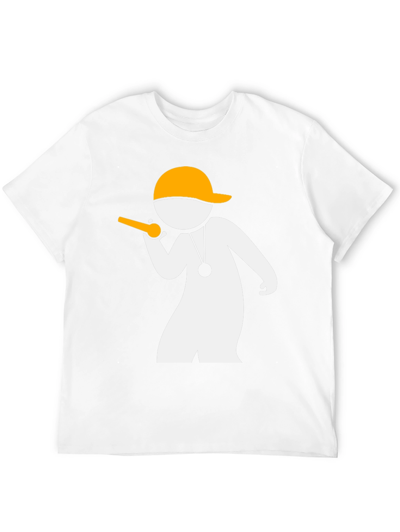 Coach Whistle T-Shirt - Black