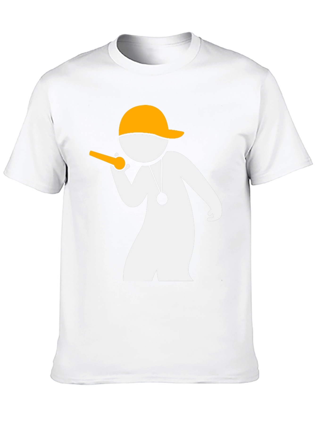 Coach Whistle T-Shirt - Black