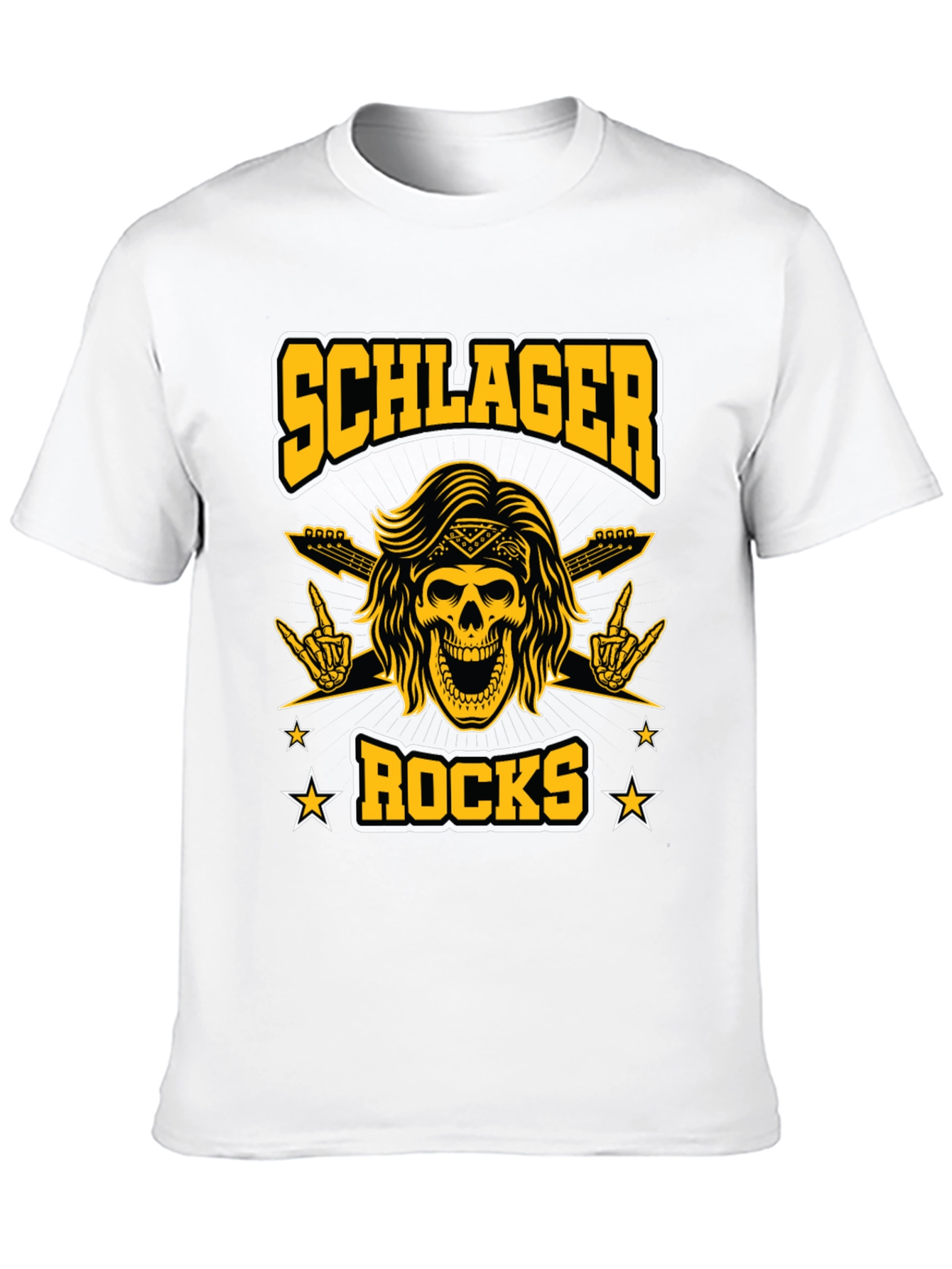Schlager Rocks Graphic T-Shirt - Rock On!