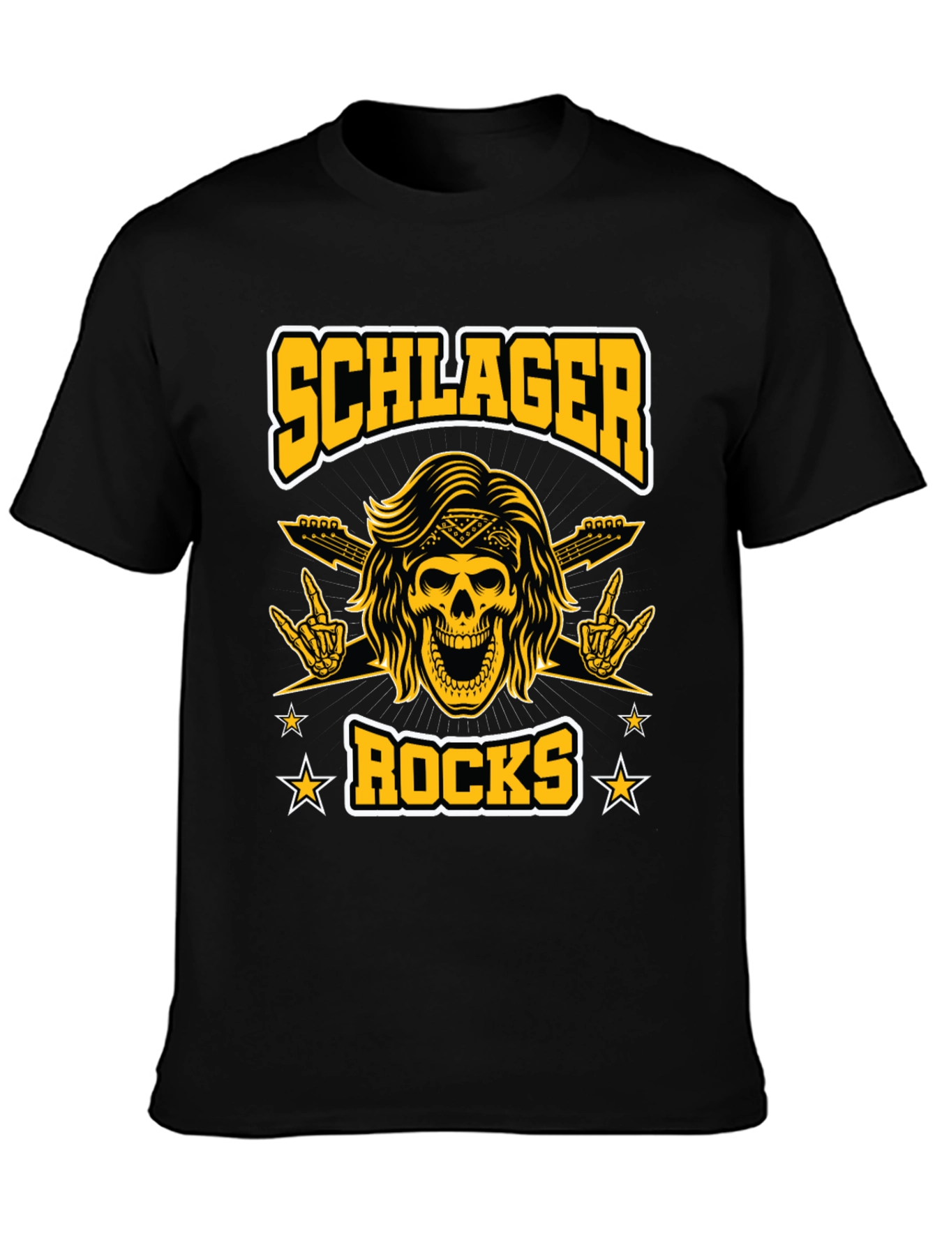 Schlager Rocks Graphic T-Shirt - Rock On!