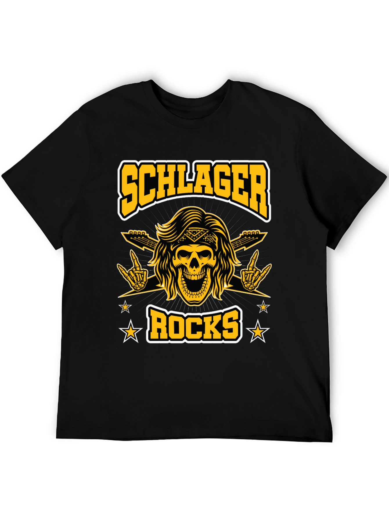 Schlager Rocks Graphic T-Shirt - Rock On!