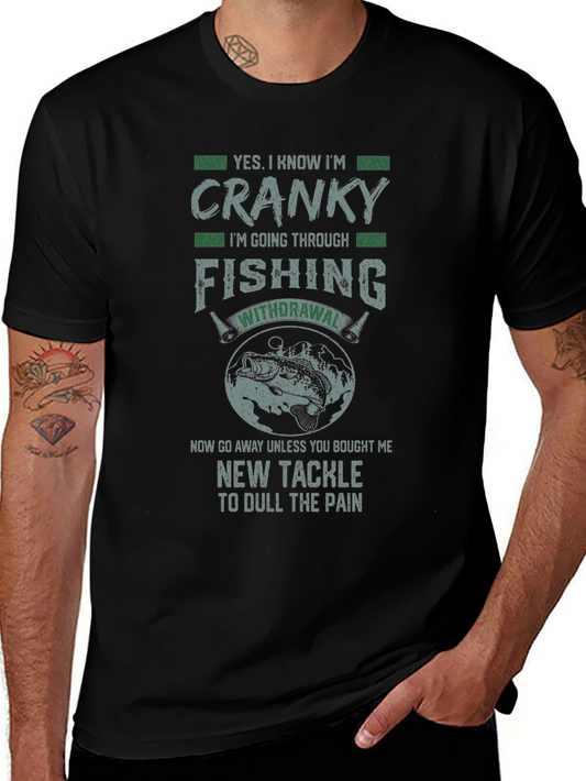 Cranky Fishing Withdrawal T-Shirt