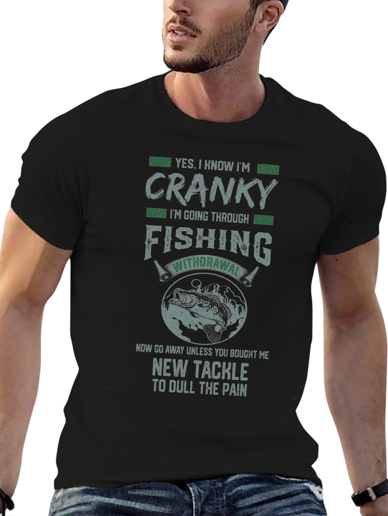 Cranky Fishing Withdrawal T-Shirt