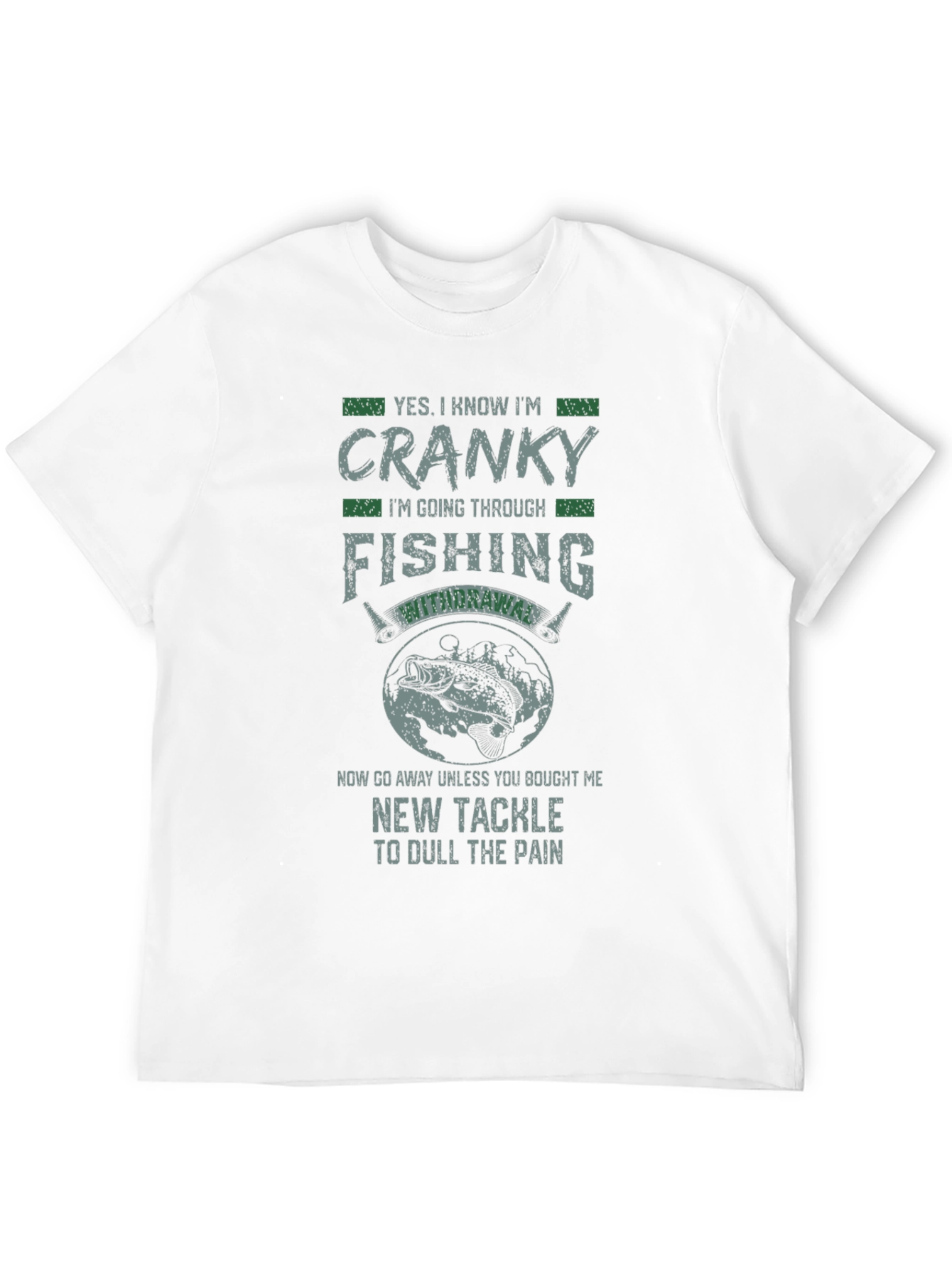 Cranky Fishing Withdrawal T-Shirt