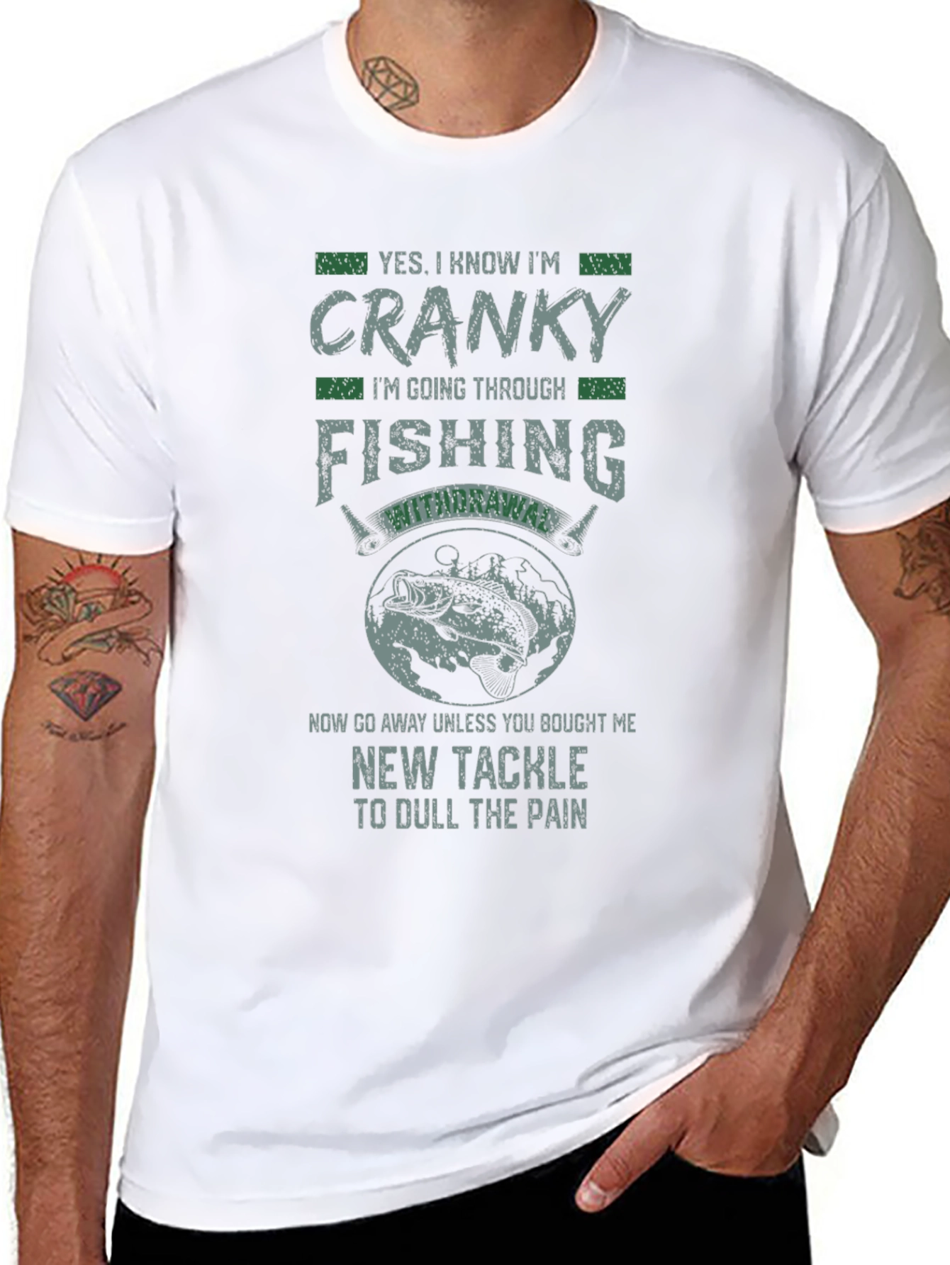 Cranky Fishing Withdrawal T-Shirt
