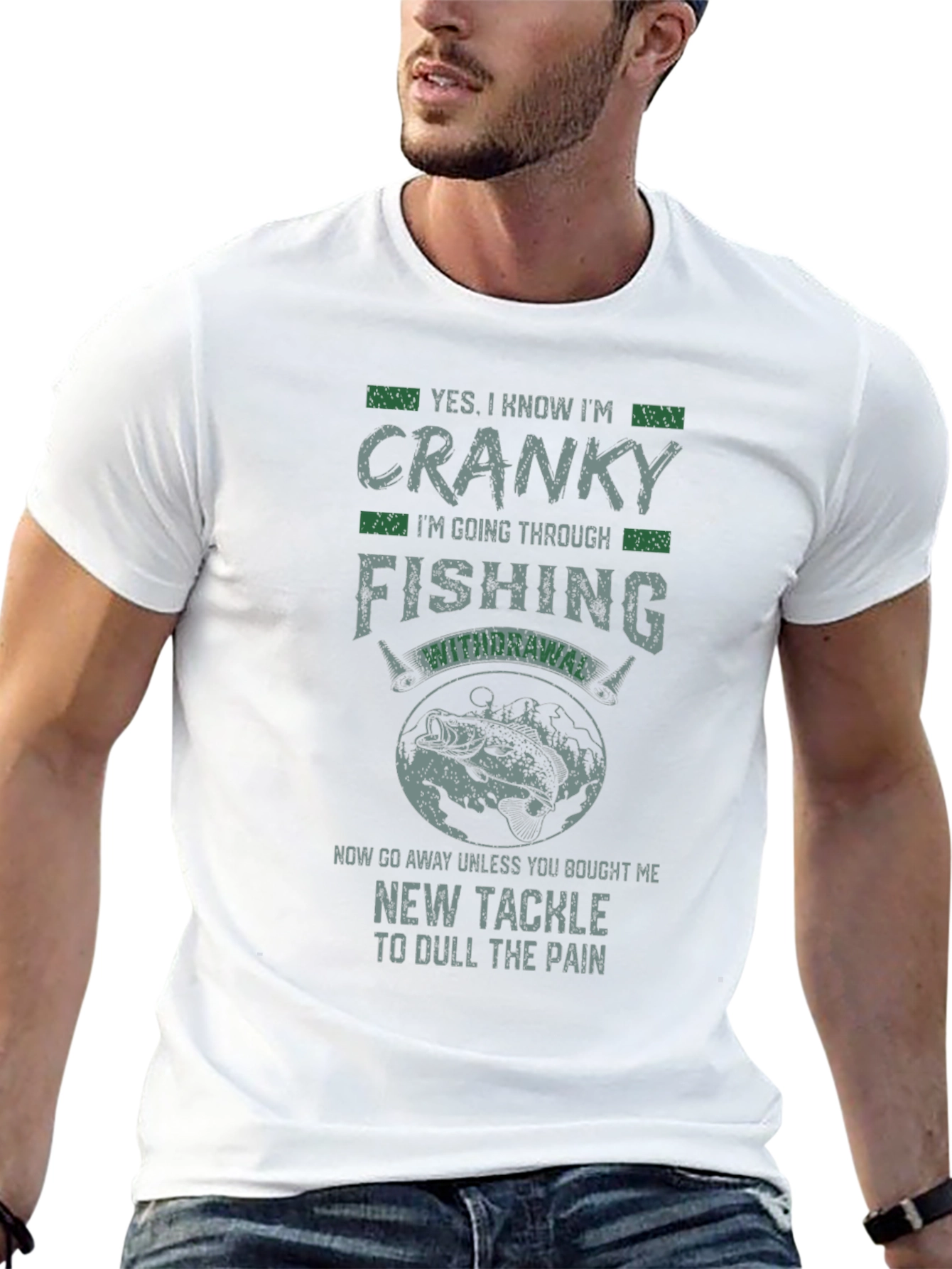 Cranky Fishing Withdrawal T-Shirt