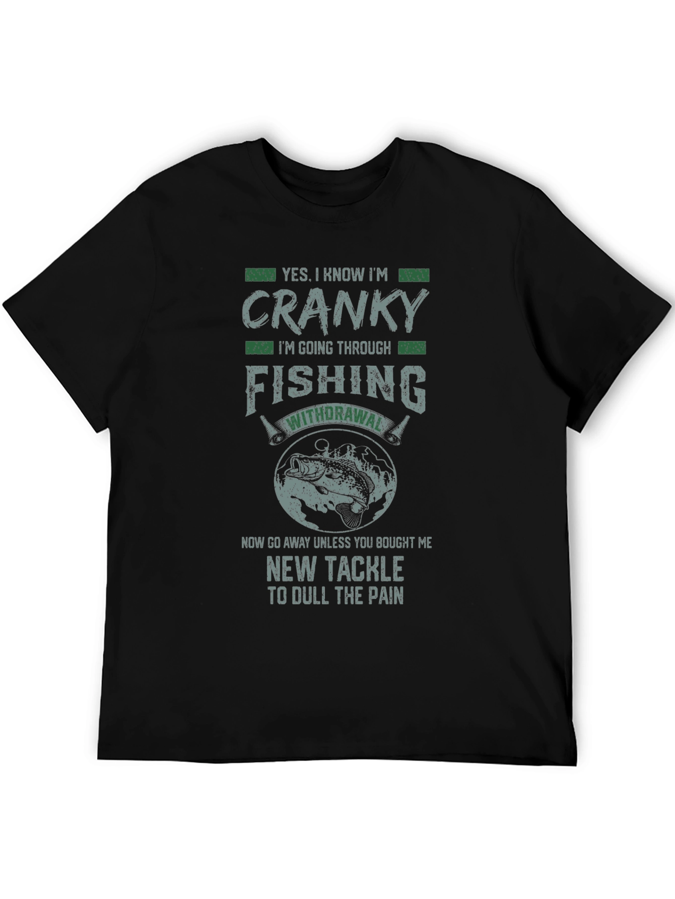 Cranky Fishing Withdrawal T-Shirt