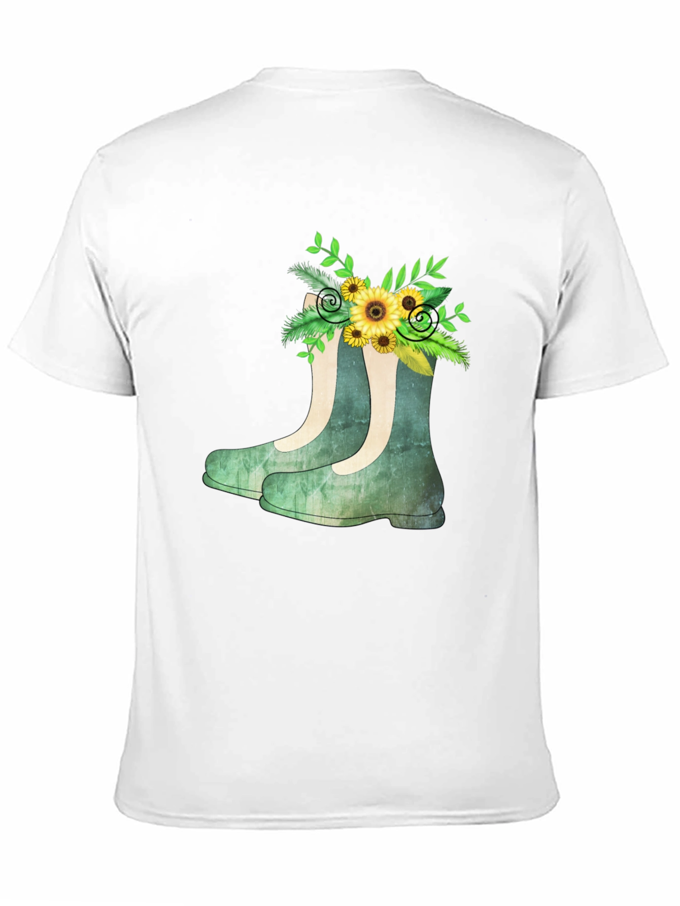 Floral Boots Graphic Tee