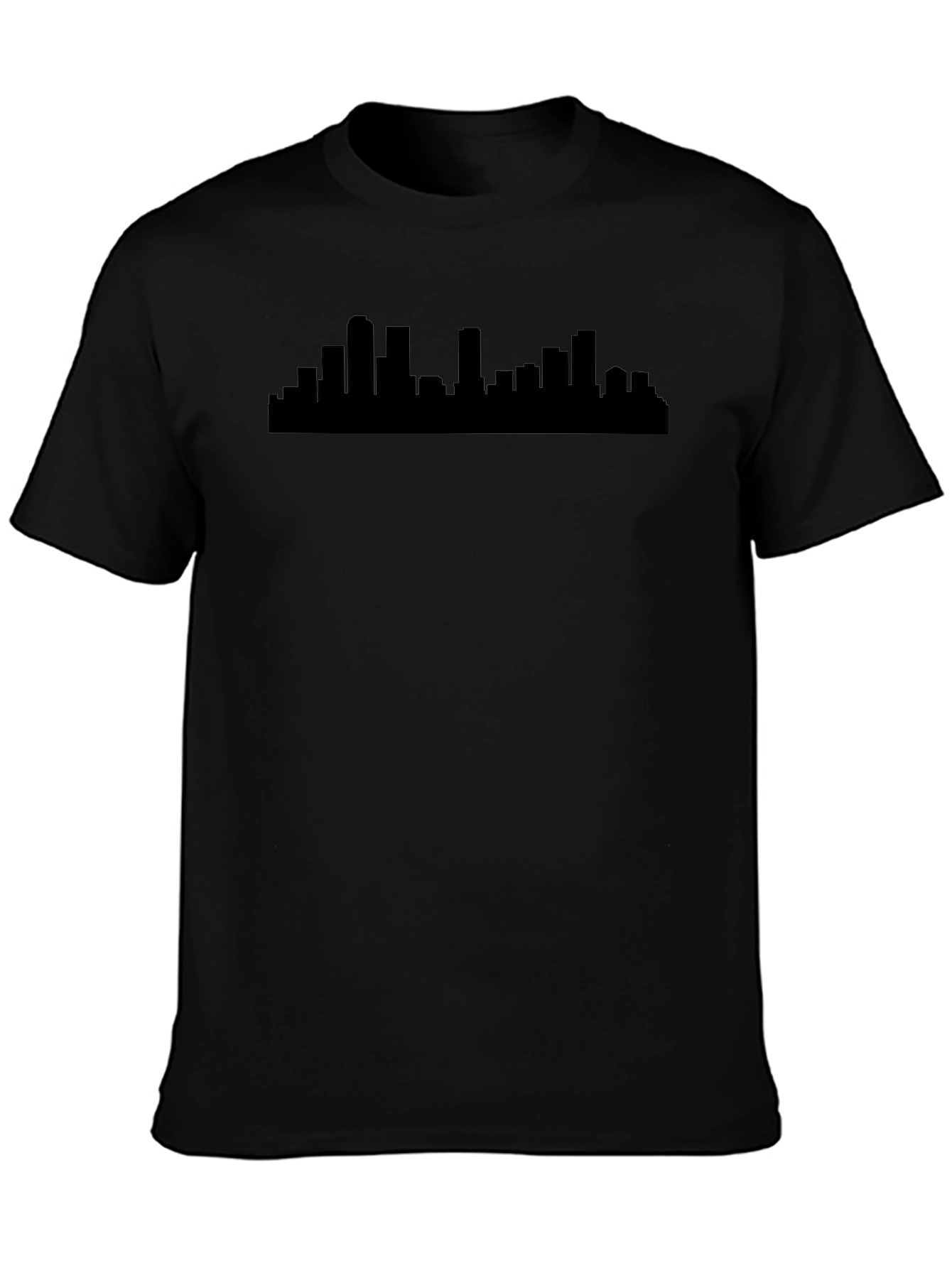 Cityscape Silhouette Tee - Modern Graphic T-Shirt