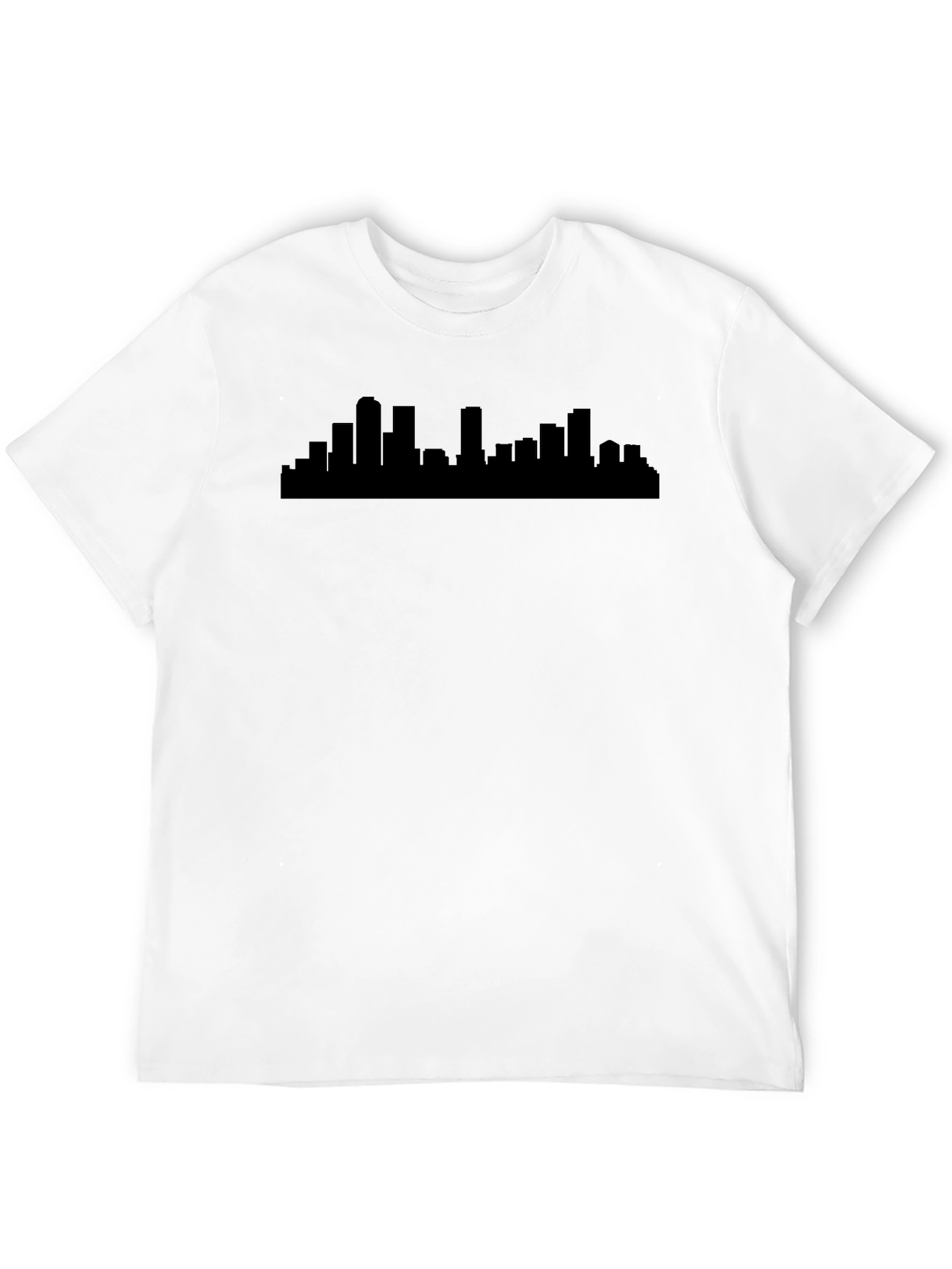 Cityscape Silhouette Tee - Modern Graphic T-Shirt