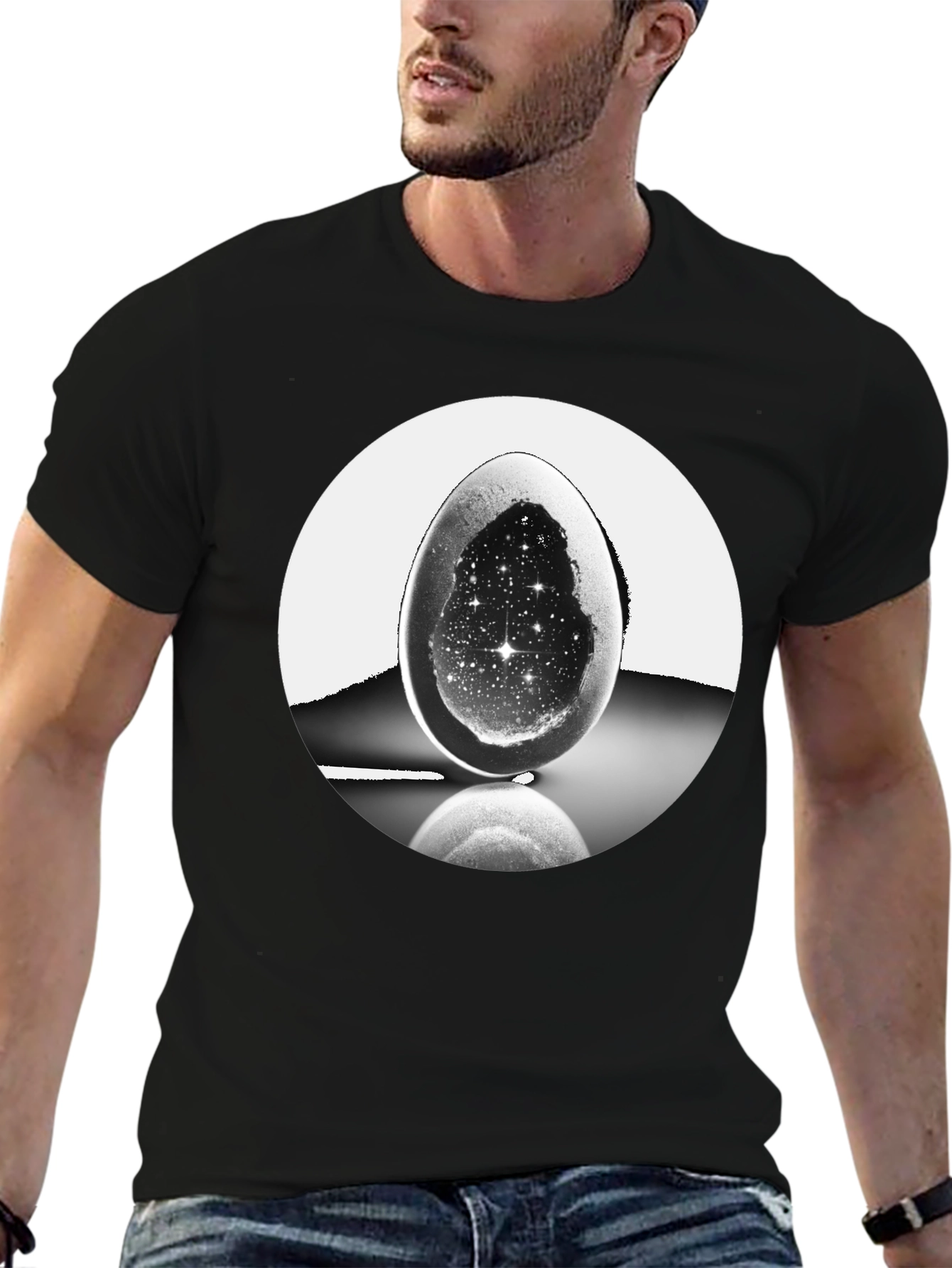 Egg Galaxy Graphic Tee