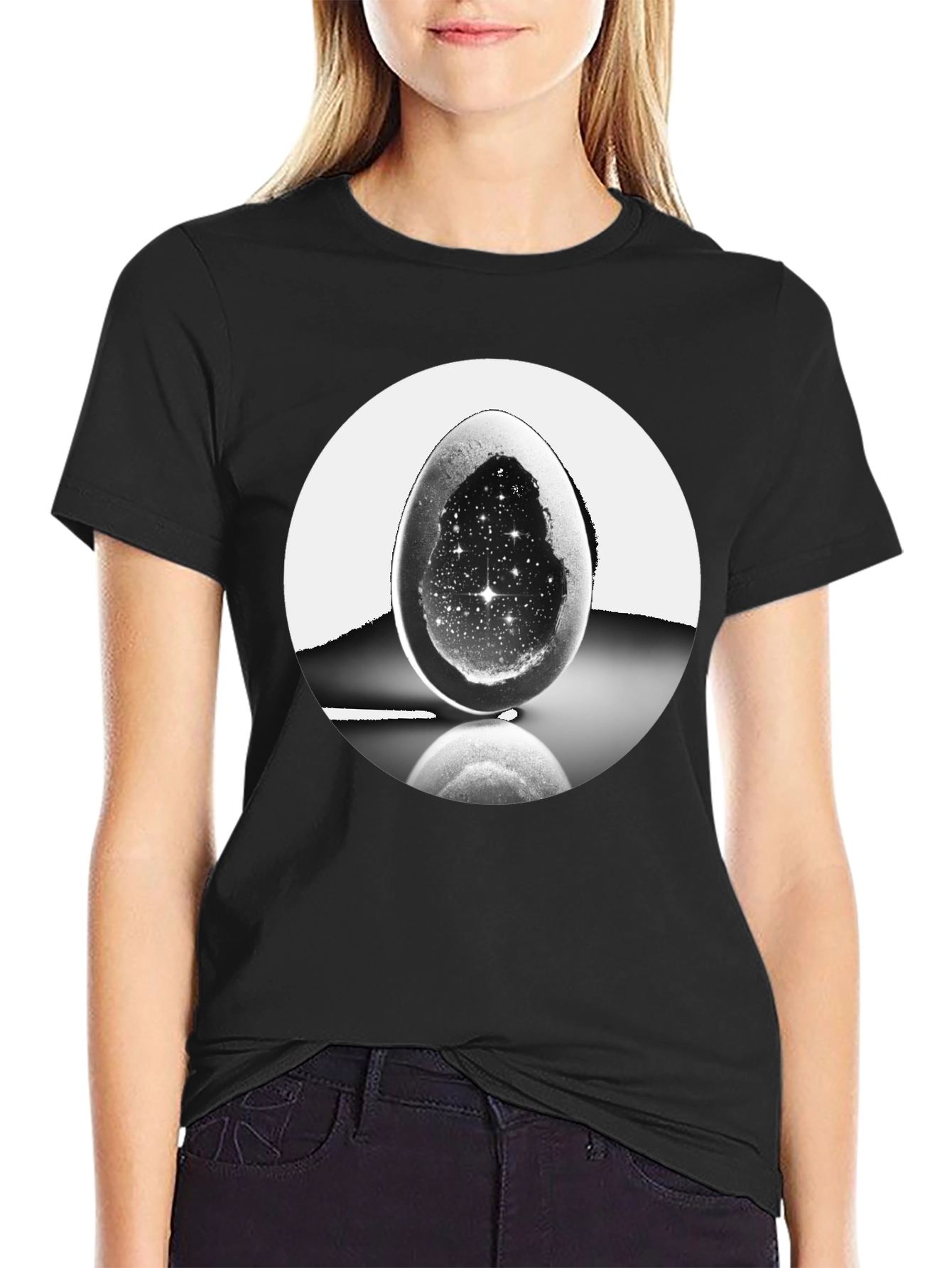 Egg Galaxy Graphic Tee