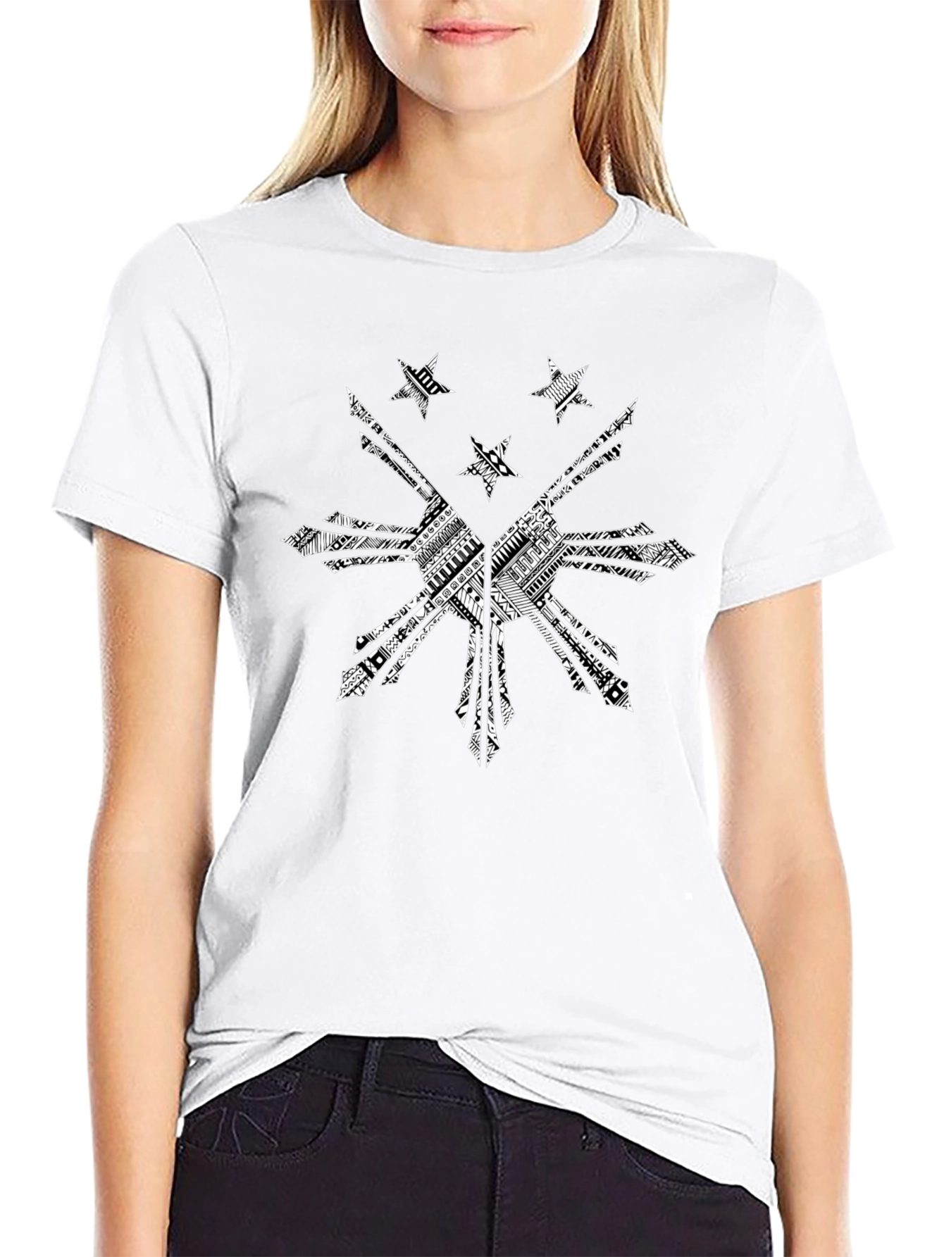 Tribal Sun Star Graphic Tee