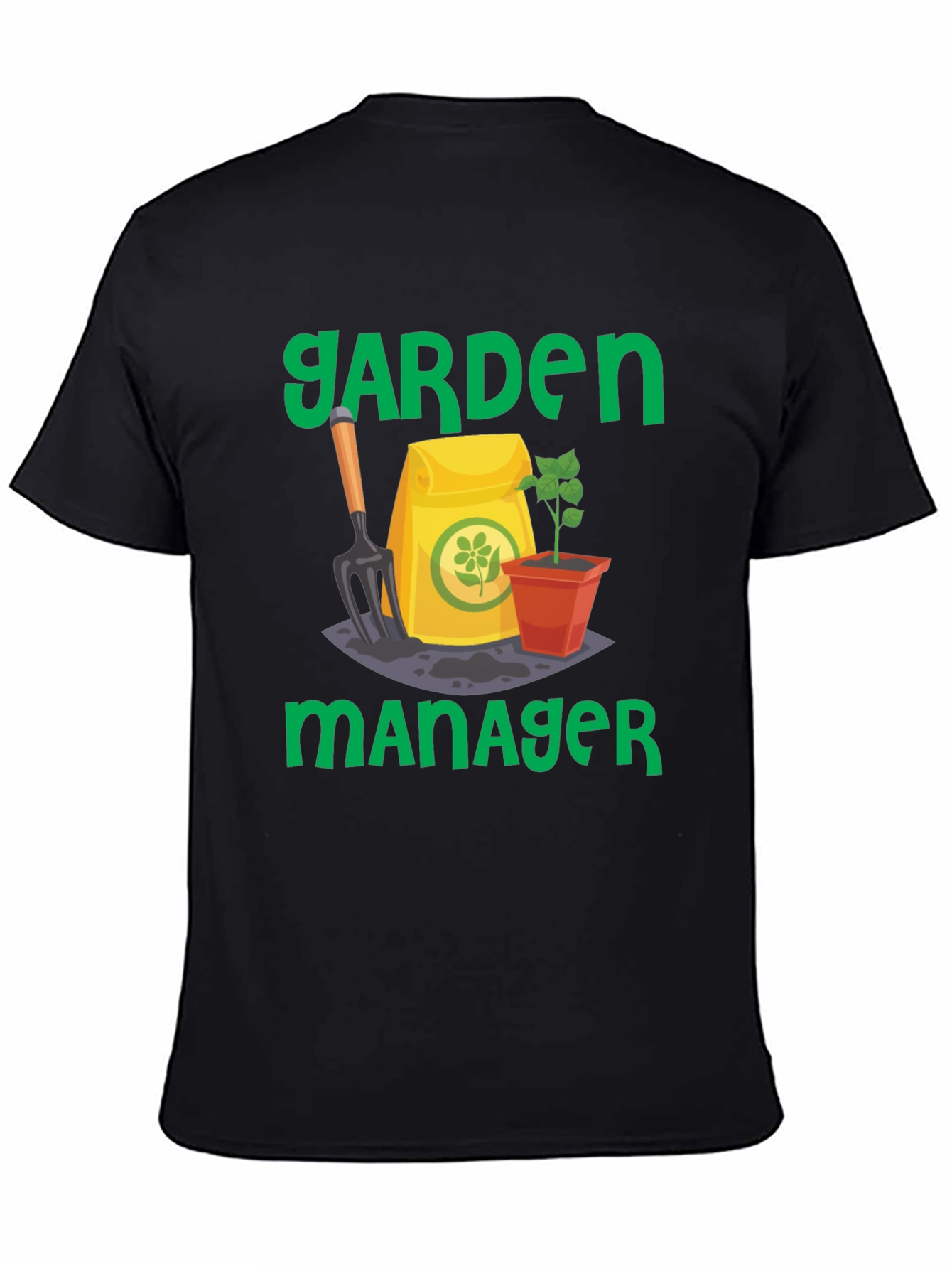 Garden Manager Graphic T-Shirt Gardener Gift
