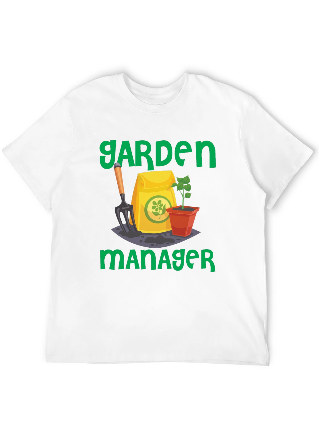 Garden Manager Graphic T-Shirt Gardener Gift