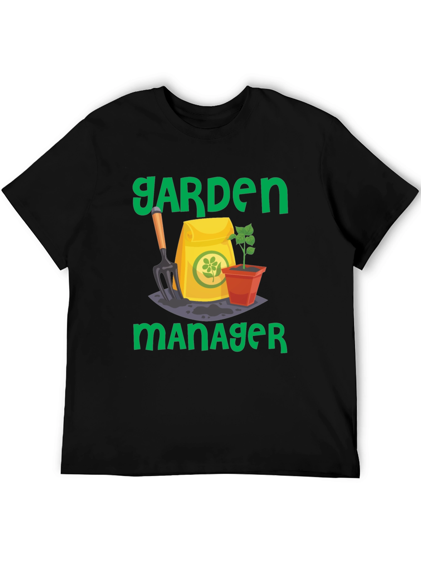 Garden Manager Graphic T-Shirt Gardener Gift