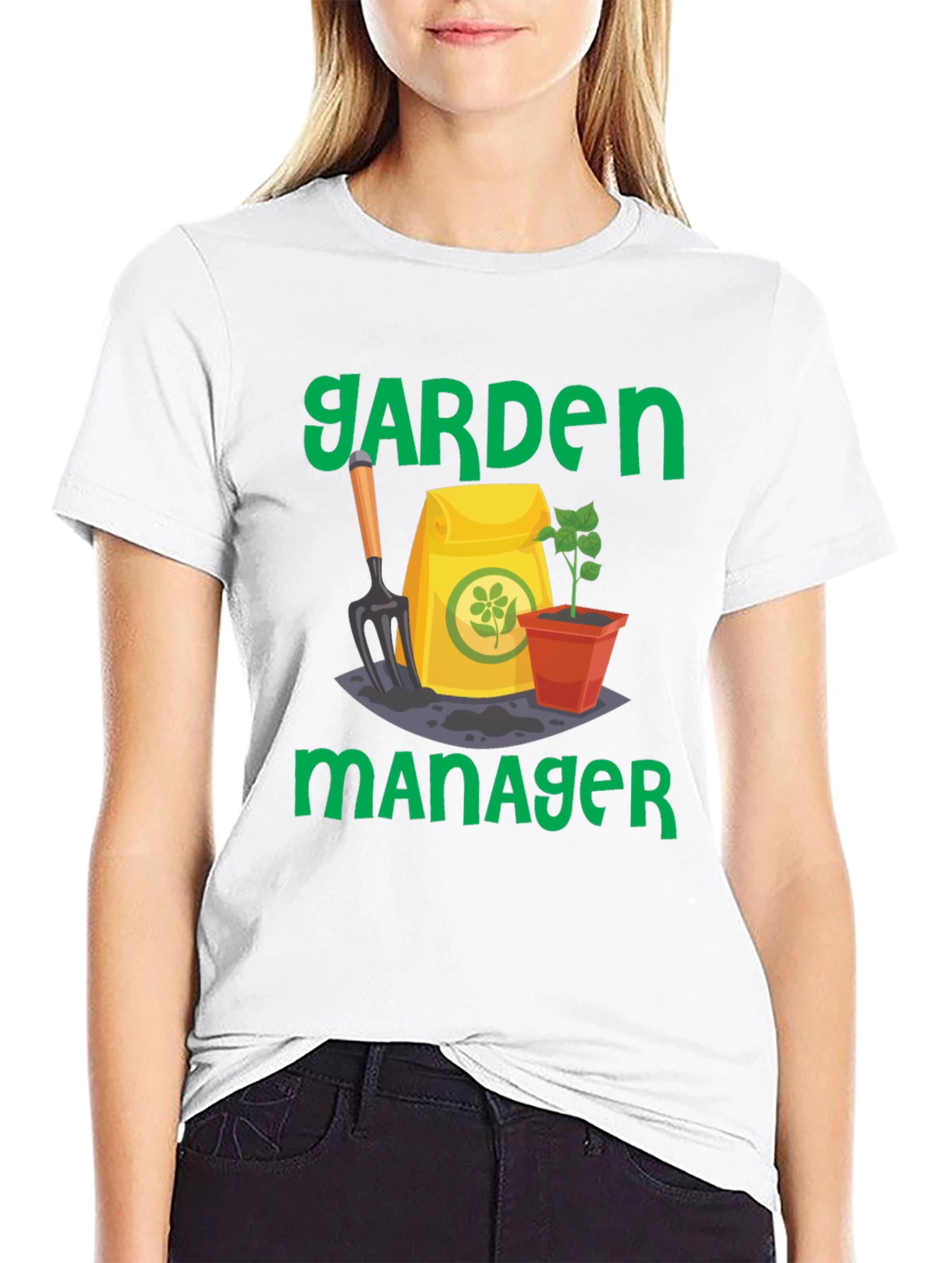 Garden Manager Graphic T-Shirt Gardener Gift