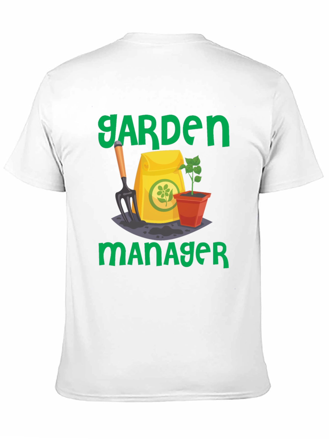 Garden Manager Graphic T-Shirt Gardener Gift