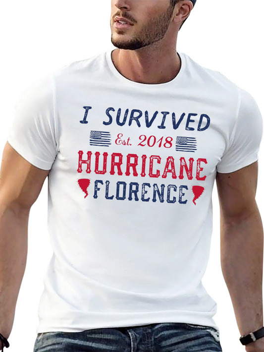 I Survived Hurricane Florence 2018 Graphic Tee
