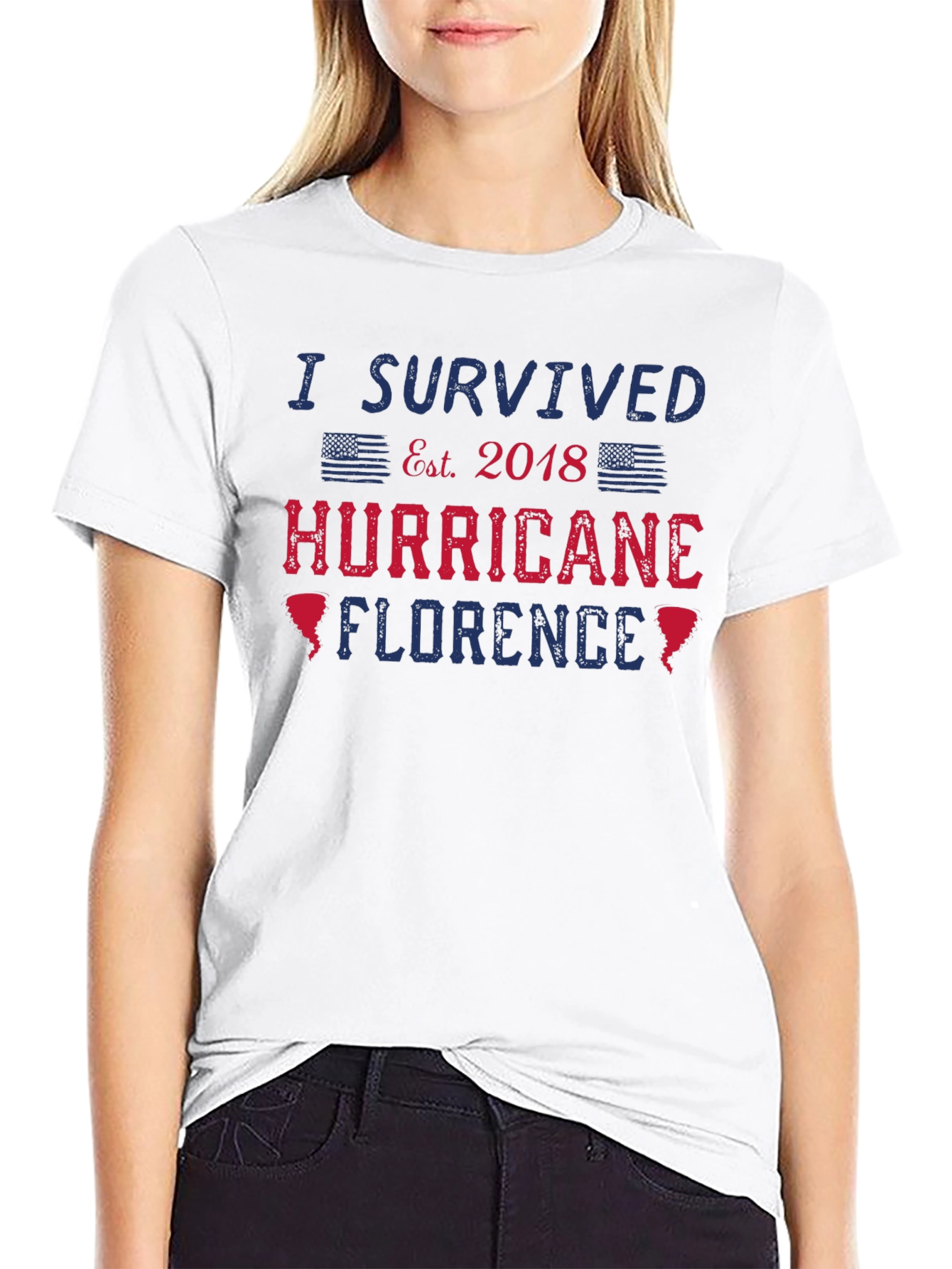 I Survived Hurricane Florence 2018 Graphic Tee